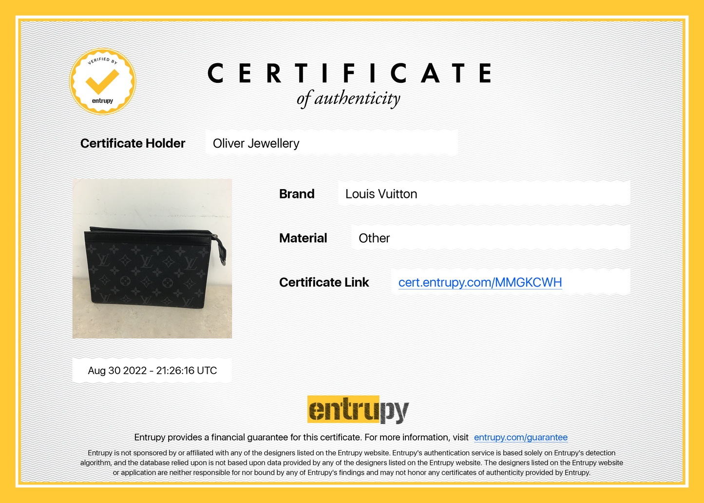 Louis Vuitton 2022 Monogram Eclipse Gaston Wearable Wallet
