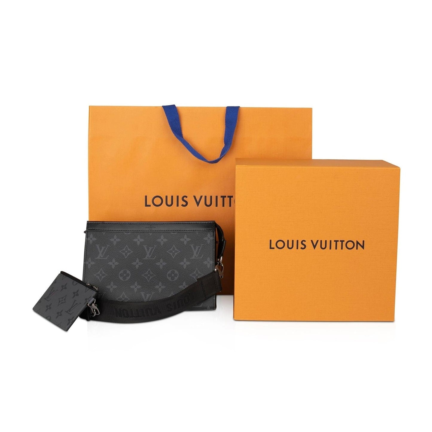 Louis Vuitton 2022 Monogram Eclipse Gaston Wearable Wallet