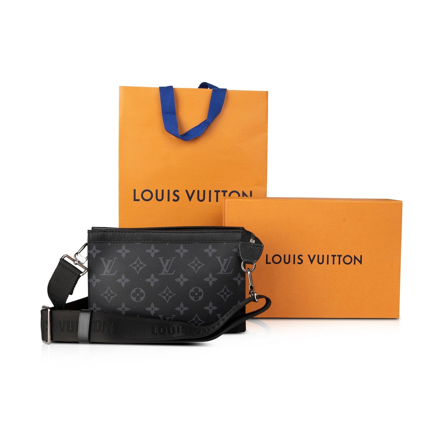 Louis Vuitton 2022 Monogram Eclipse Gaston Wearable Wallet