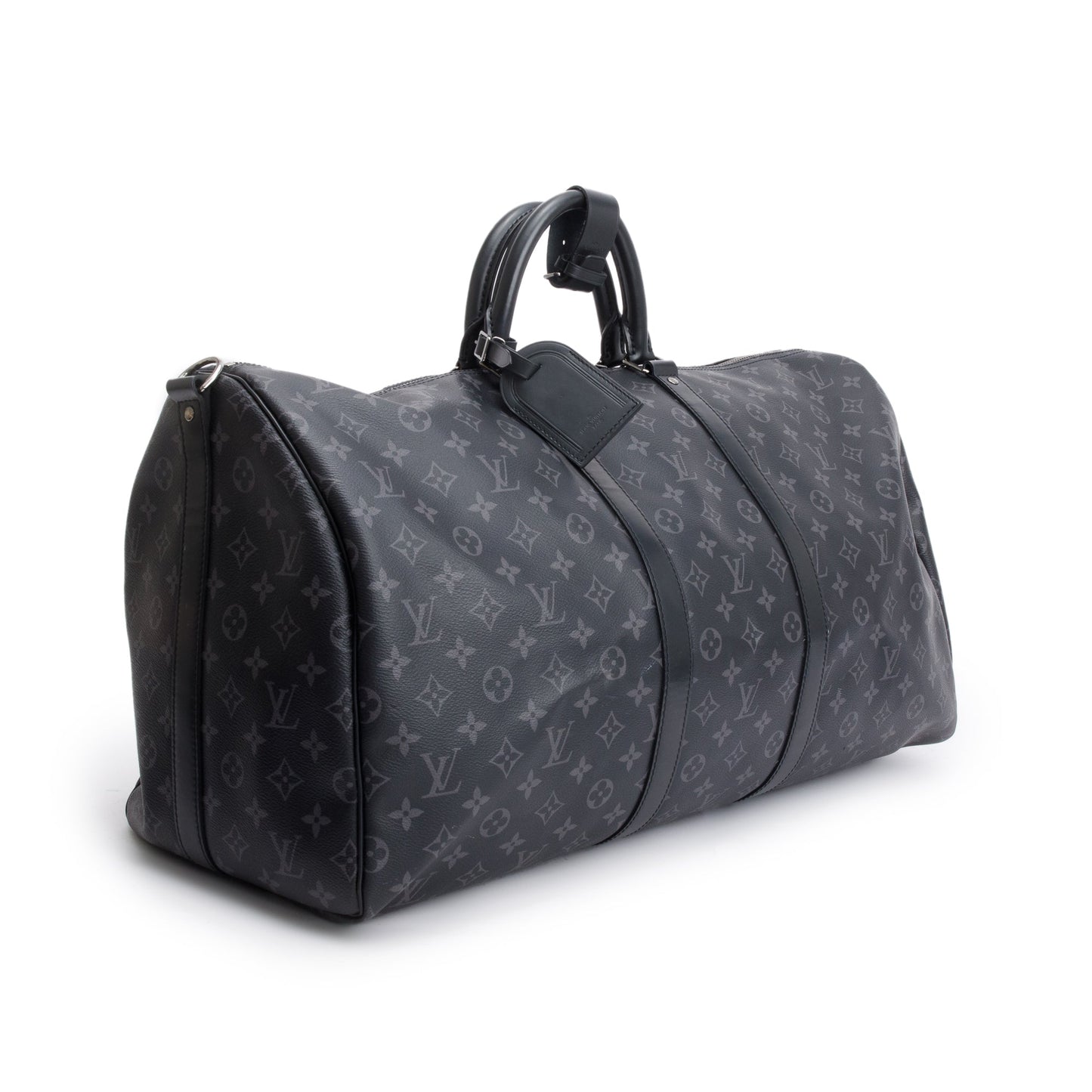 Louis Vuitton 2022 Monogram Eclipse Keepall Bandouliere 55