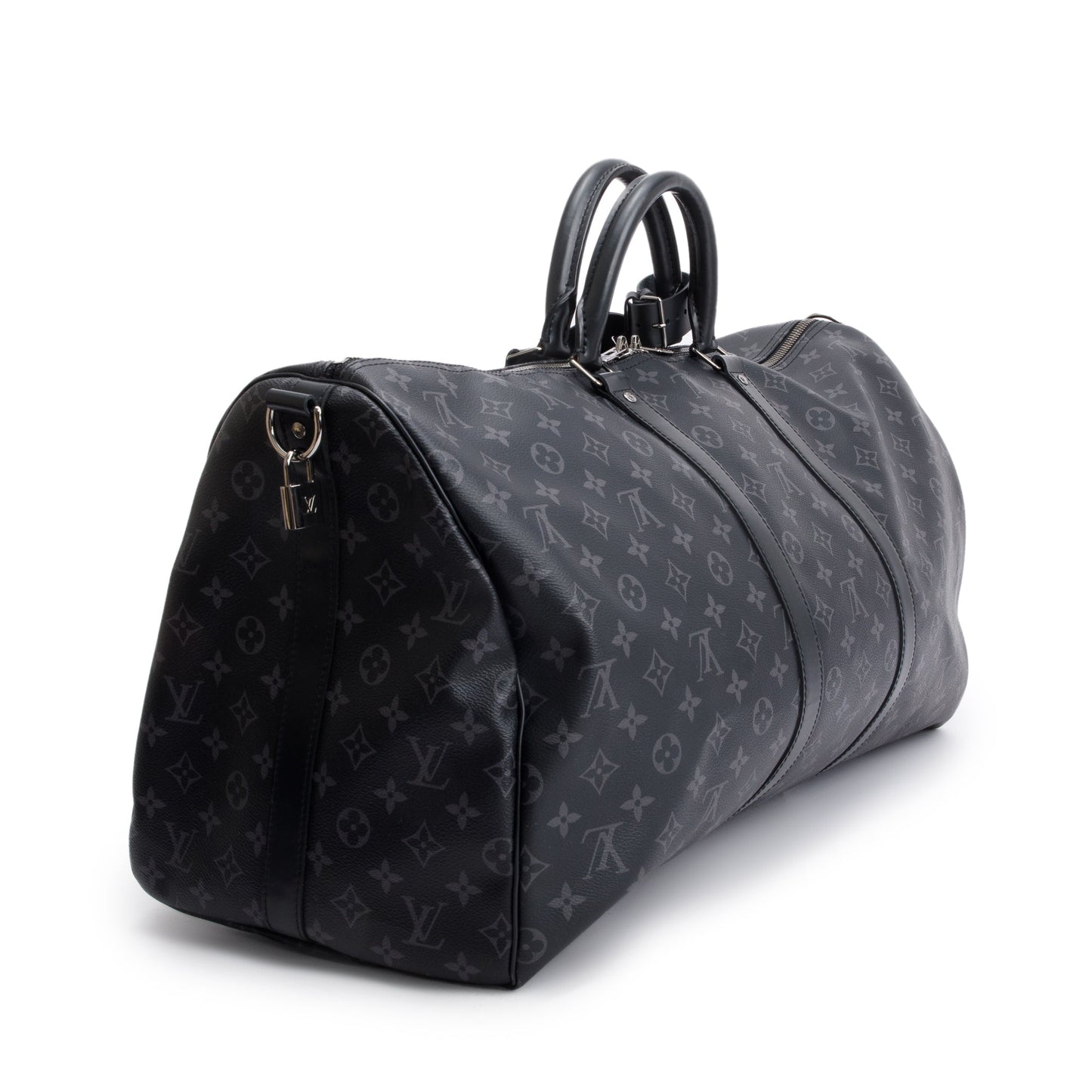 Louis Vuitton 2022 Monogram Eclipse Keepall Bandouliere 55