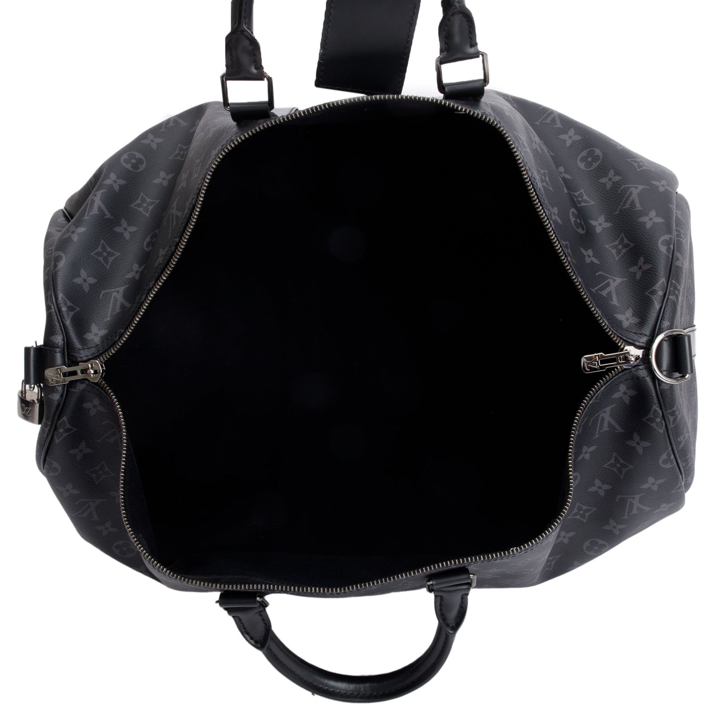 Louis Vuitton 2022 Monogram Eclipse Keepall Bandouliere 55