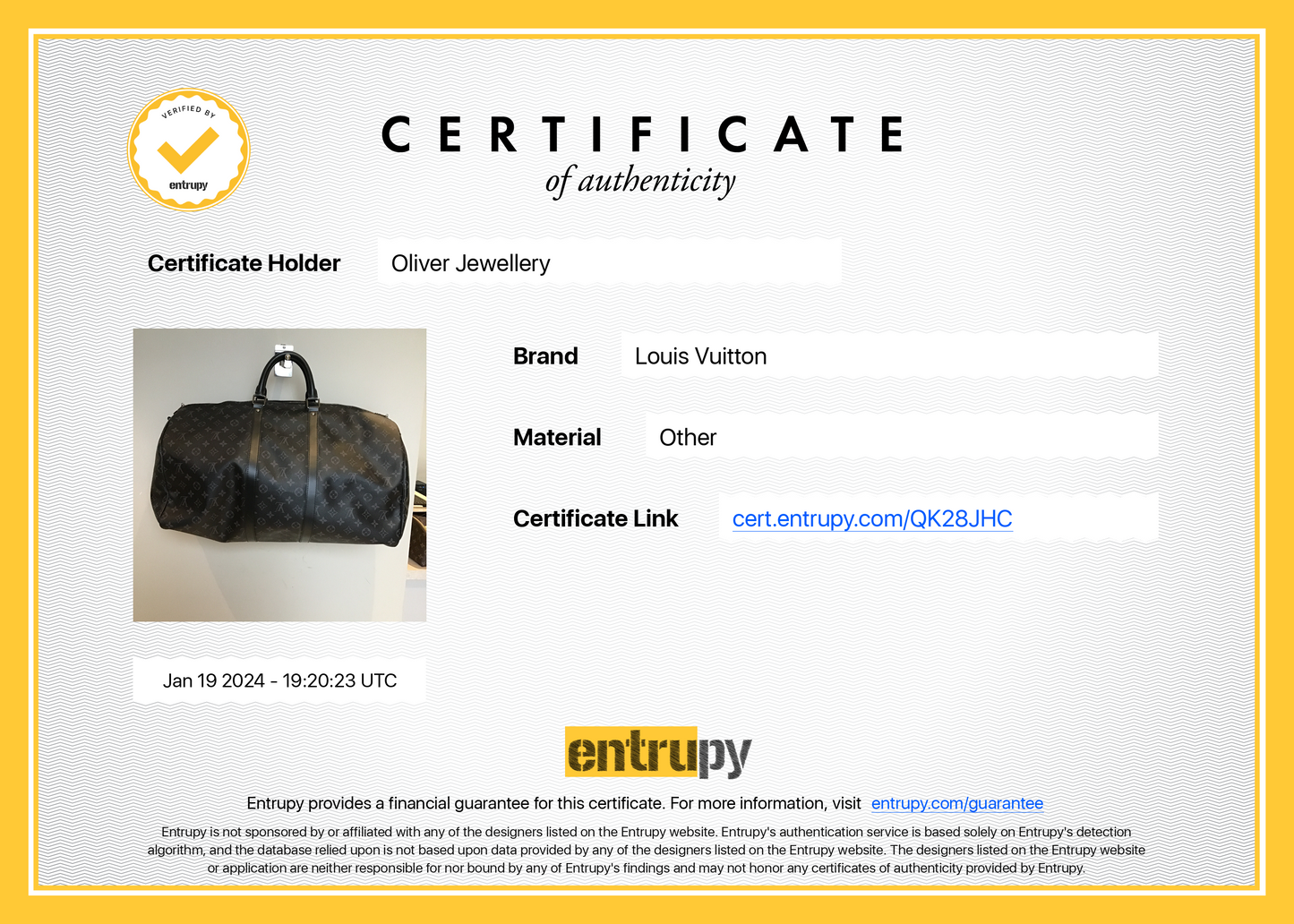 Louis Vuitton 2022 Monogram Eclipse Keepall Bandouliere 55