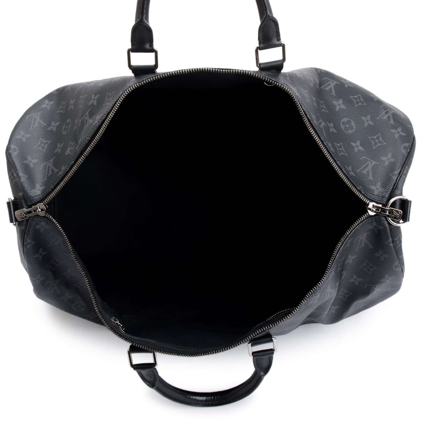 Louis Vuitton 2022 Monogram Eclipse Keepall Bandouliere 55