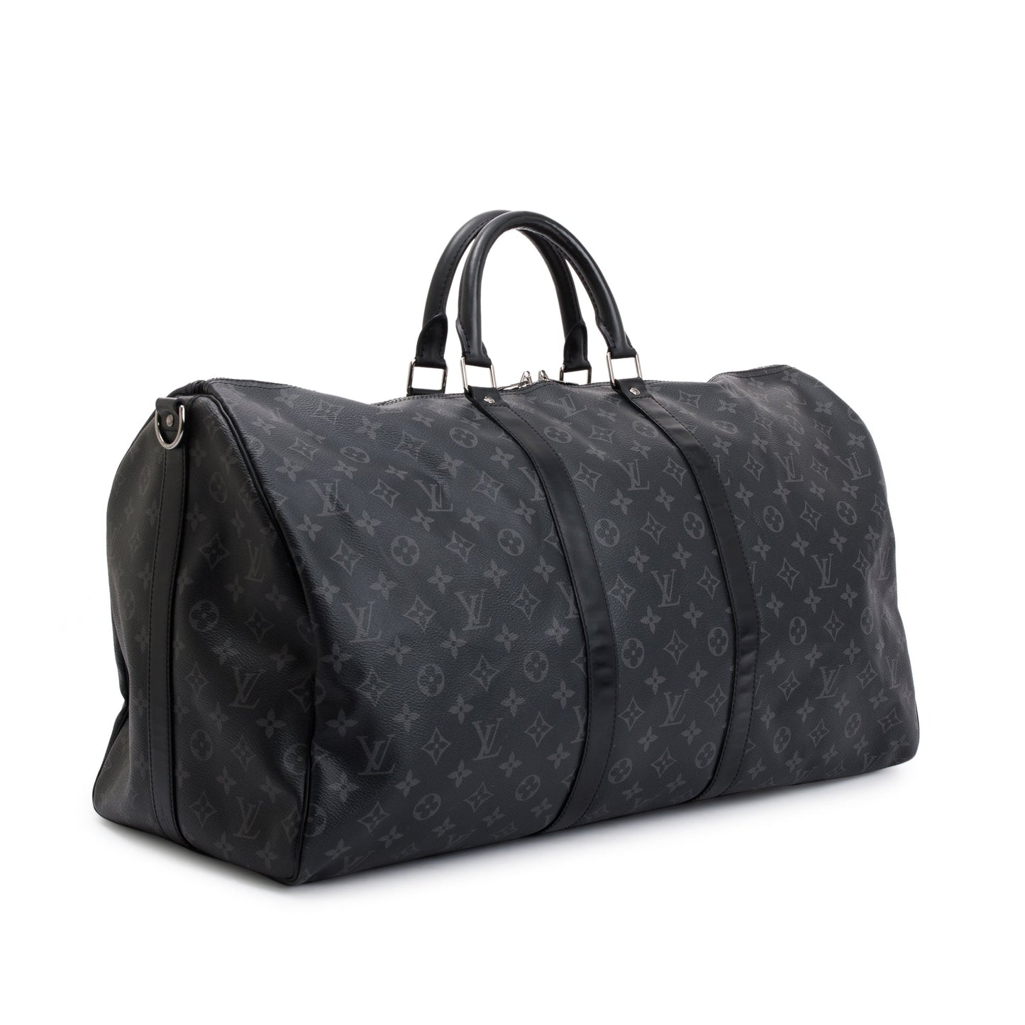 Louis Vuitton 2022 Monogram Eclipse Keepall Bandouliere 55