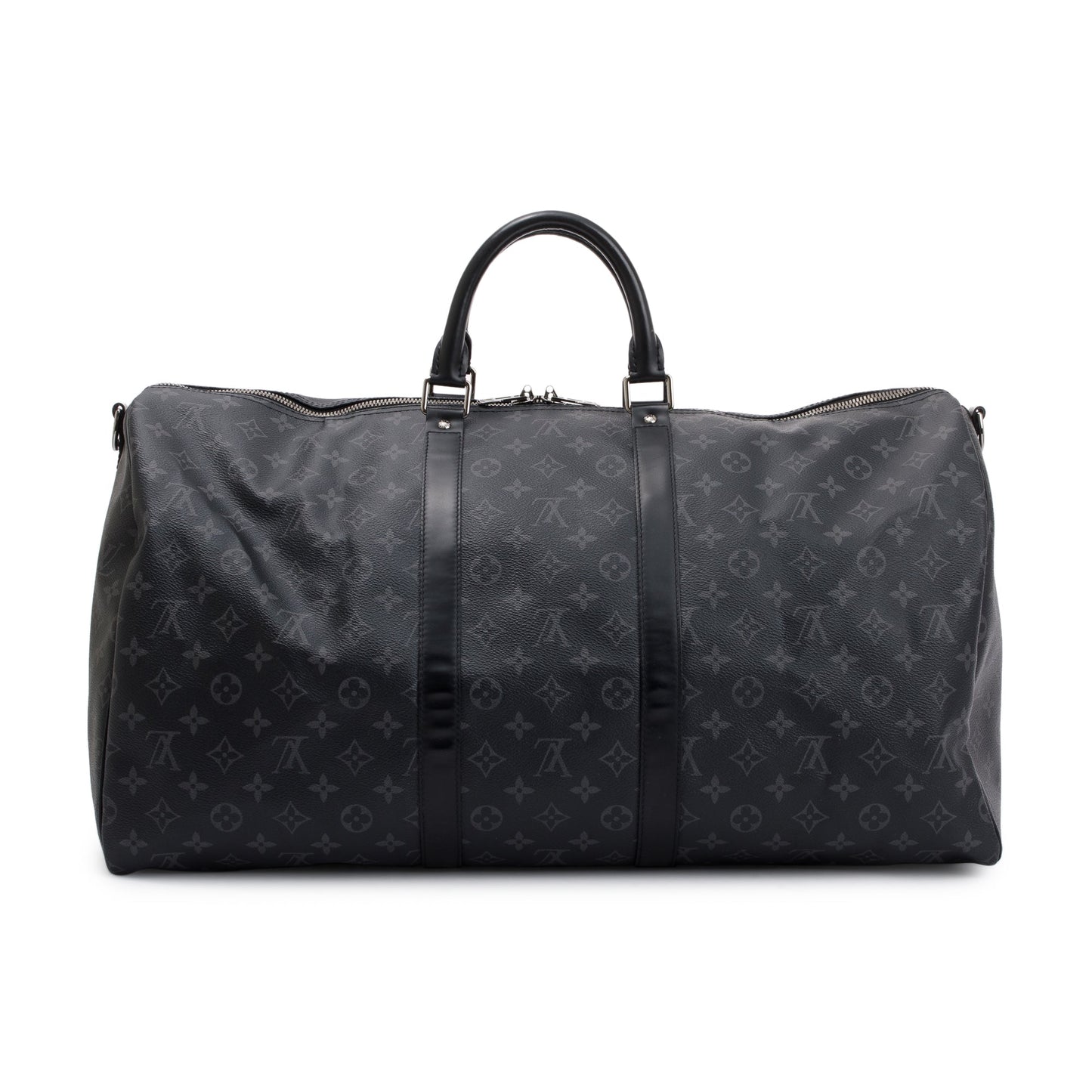 Louis Vuitton 2022 Monogram Eclipse Keepall Bandouliere 55