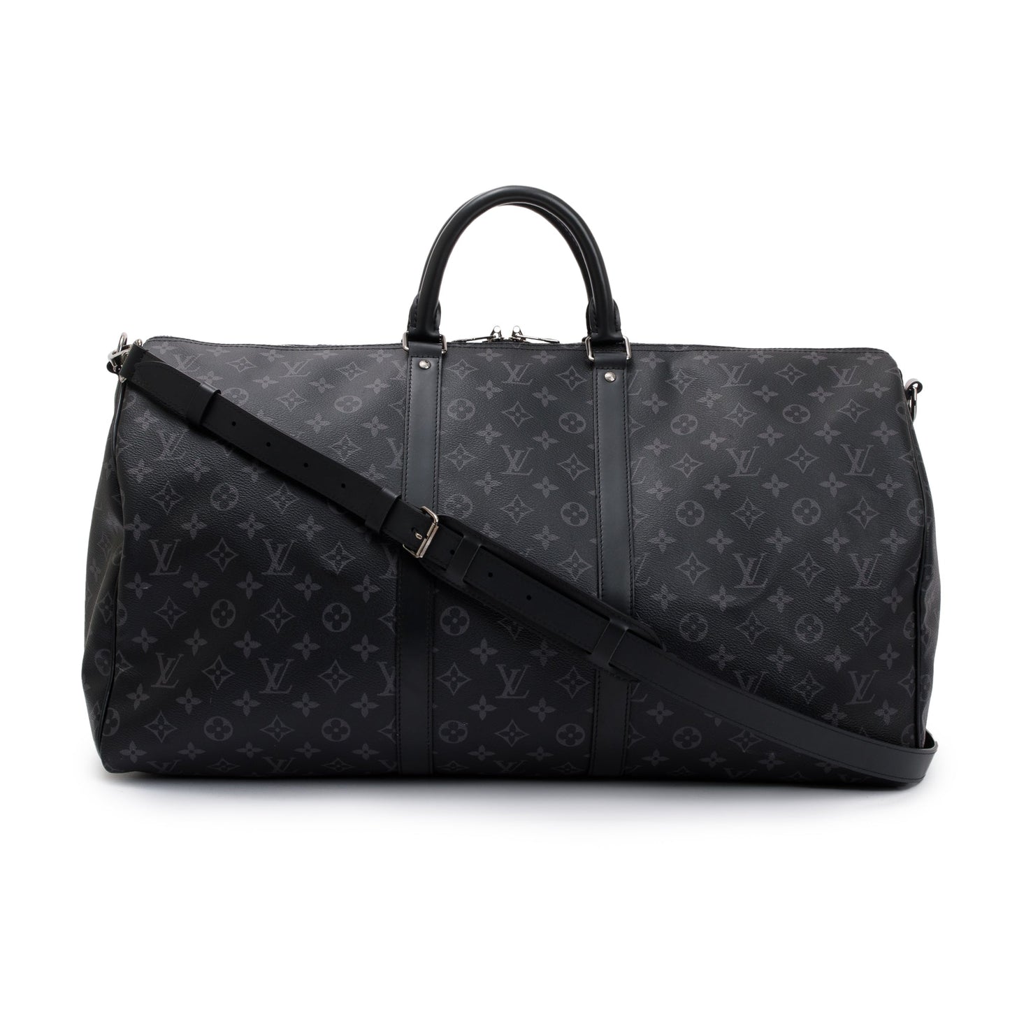 Louis Vuitton 2022 Monogram Eclipse Keepall Bandouliere 55