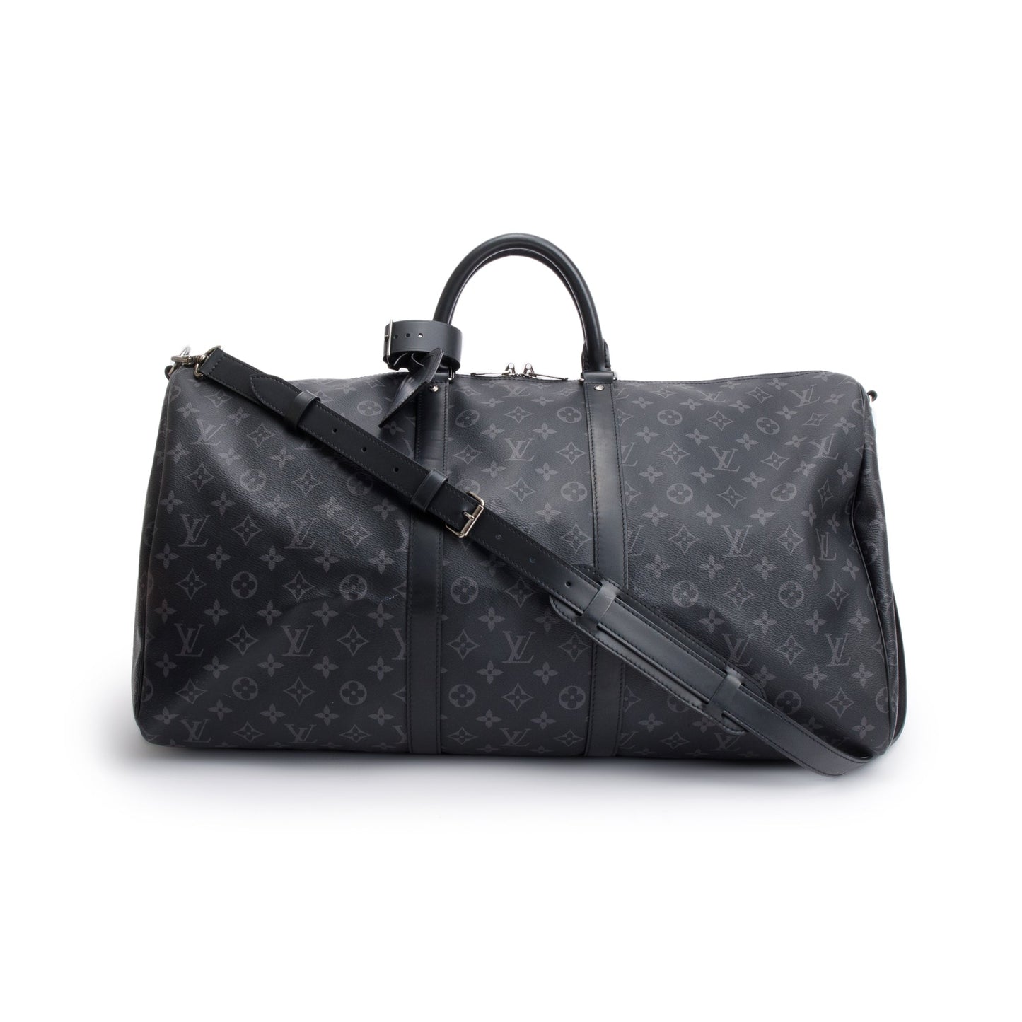 Louis Vuitton 2022 Monogram Eclipse Keepall Bandouliere 55