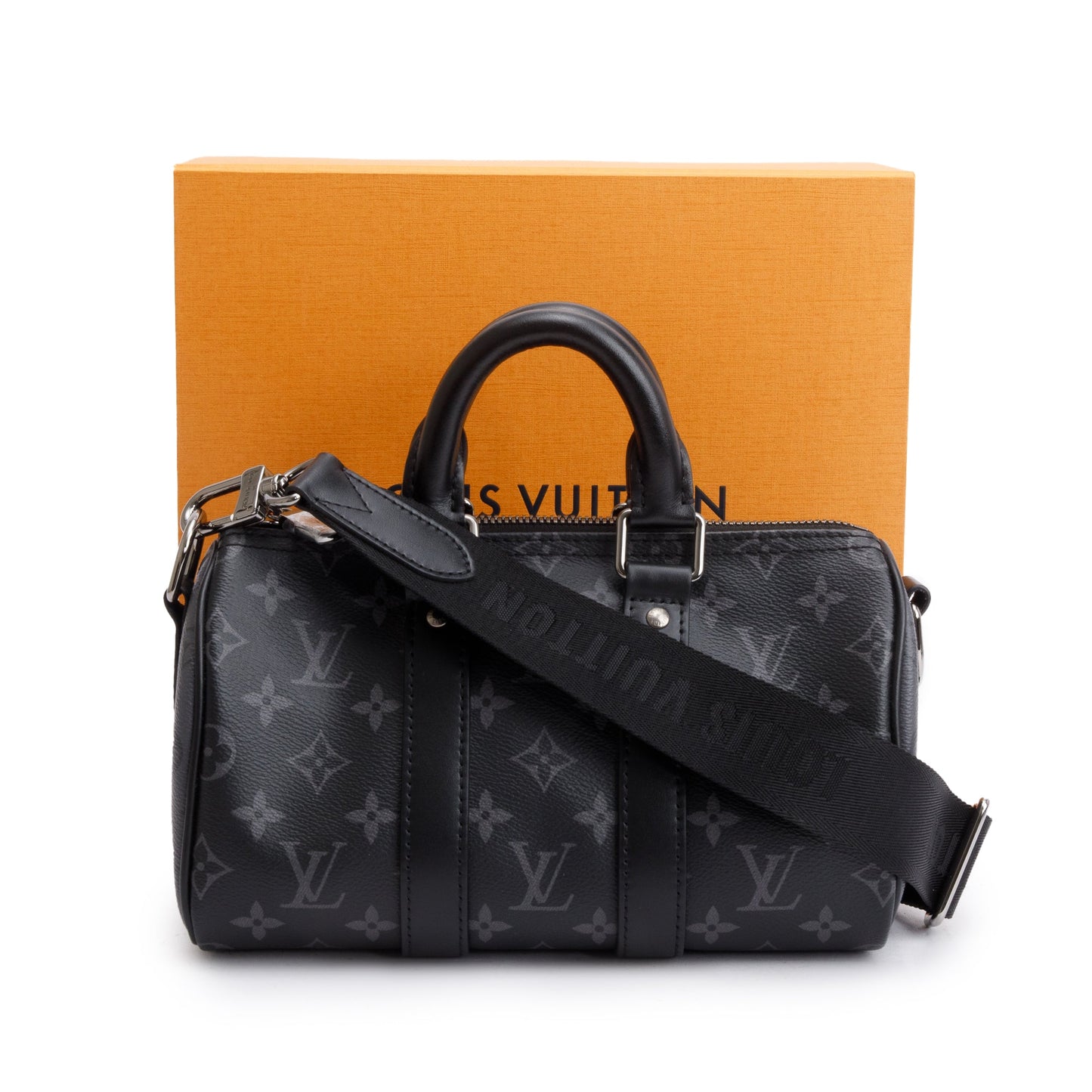 Louis Vuitton 2022 Monogram Eclipse Keepall XS Bag