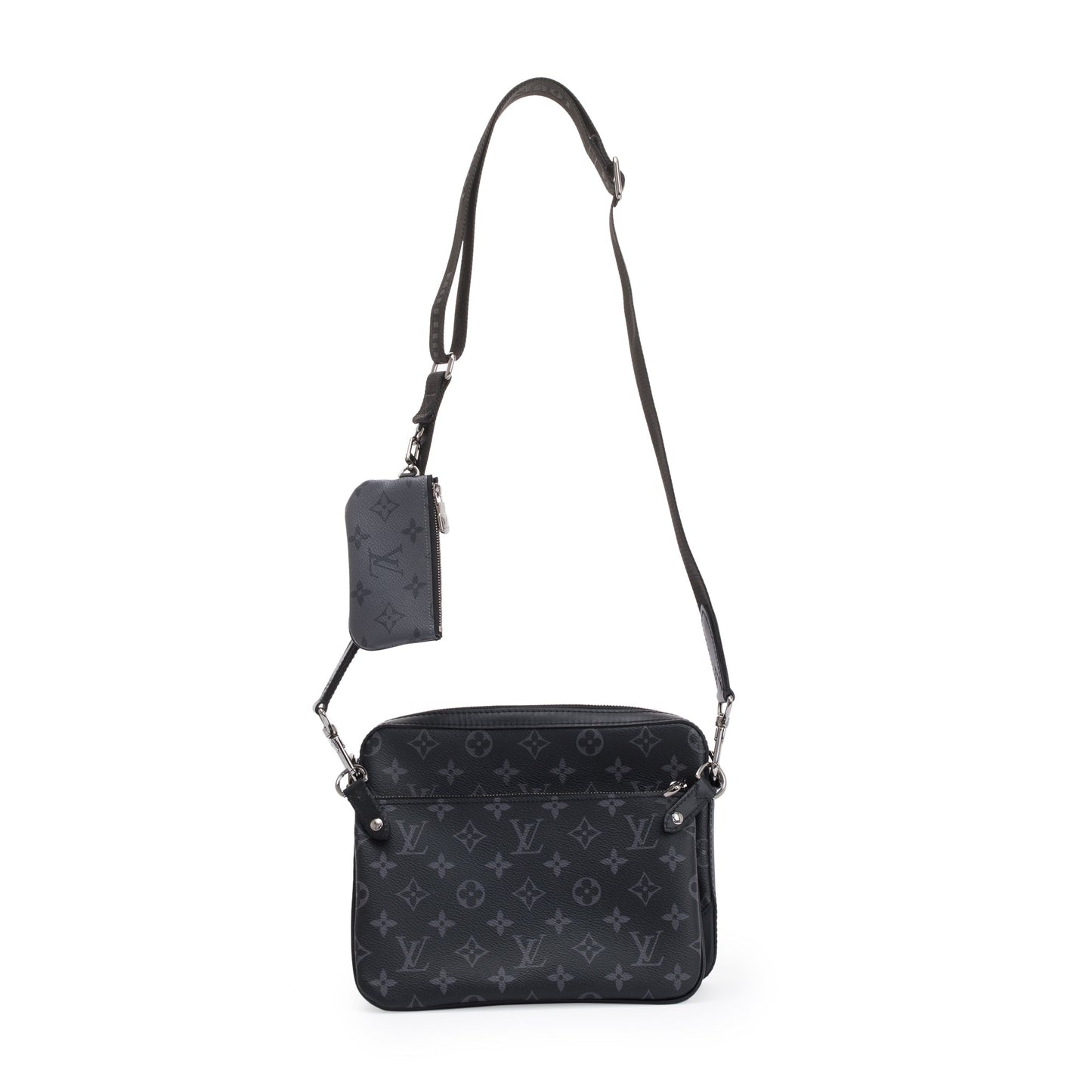 Louis Vuitton 2022 Monogram Eclipse Trio Messenger Bag