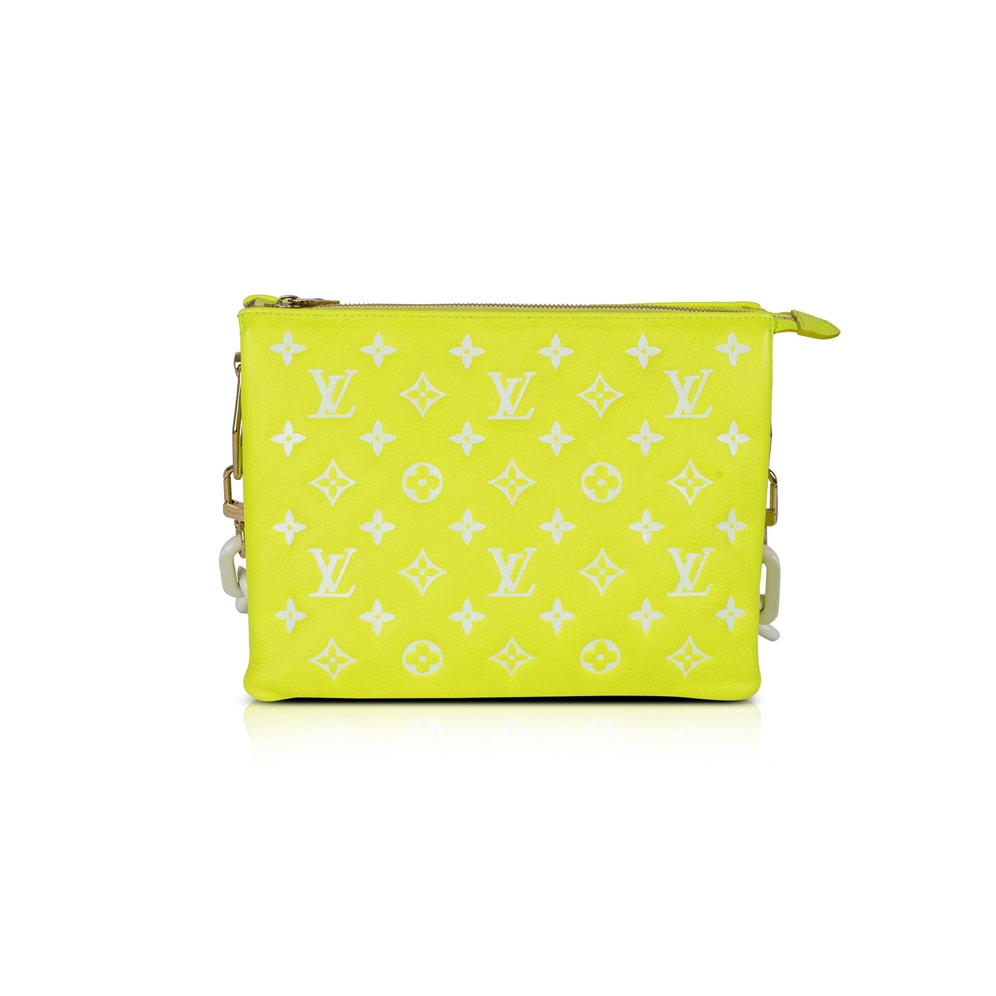 Louis Vuitton 2022 Monogram Embossed Leather Coussin PM