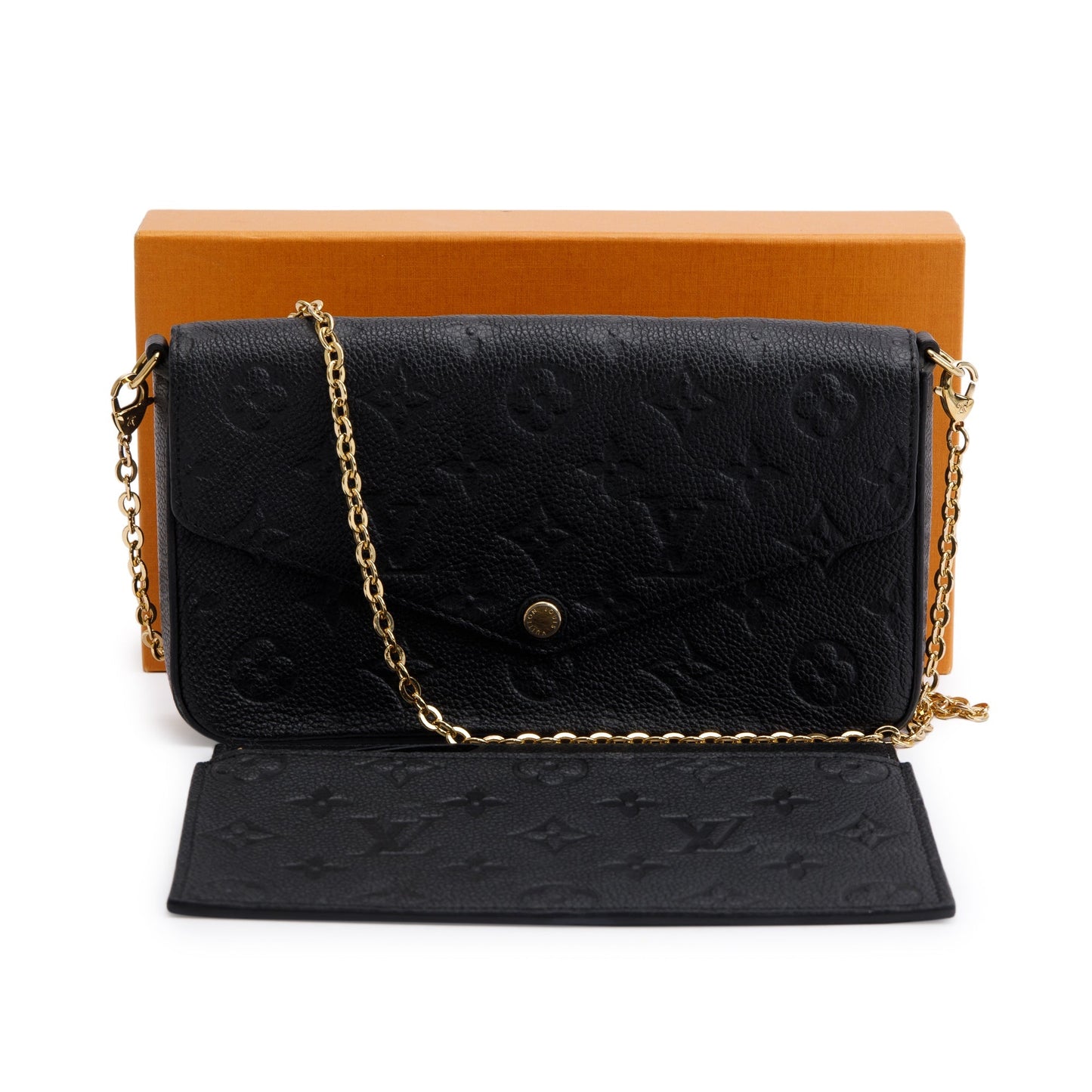 Louis Vuitton 2022 Monogram Empreinte Leather Felicie Pochette