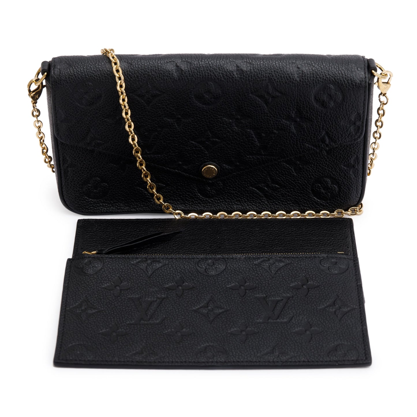 Louis Vuitton 2022 Monogram Empreinte Leather Felicie Pochette
