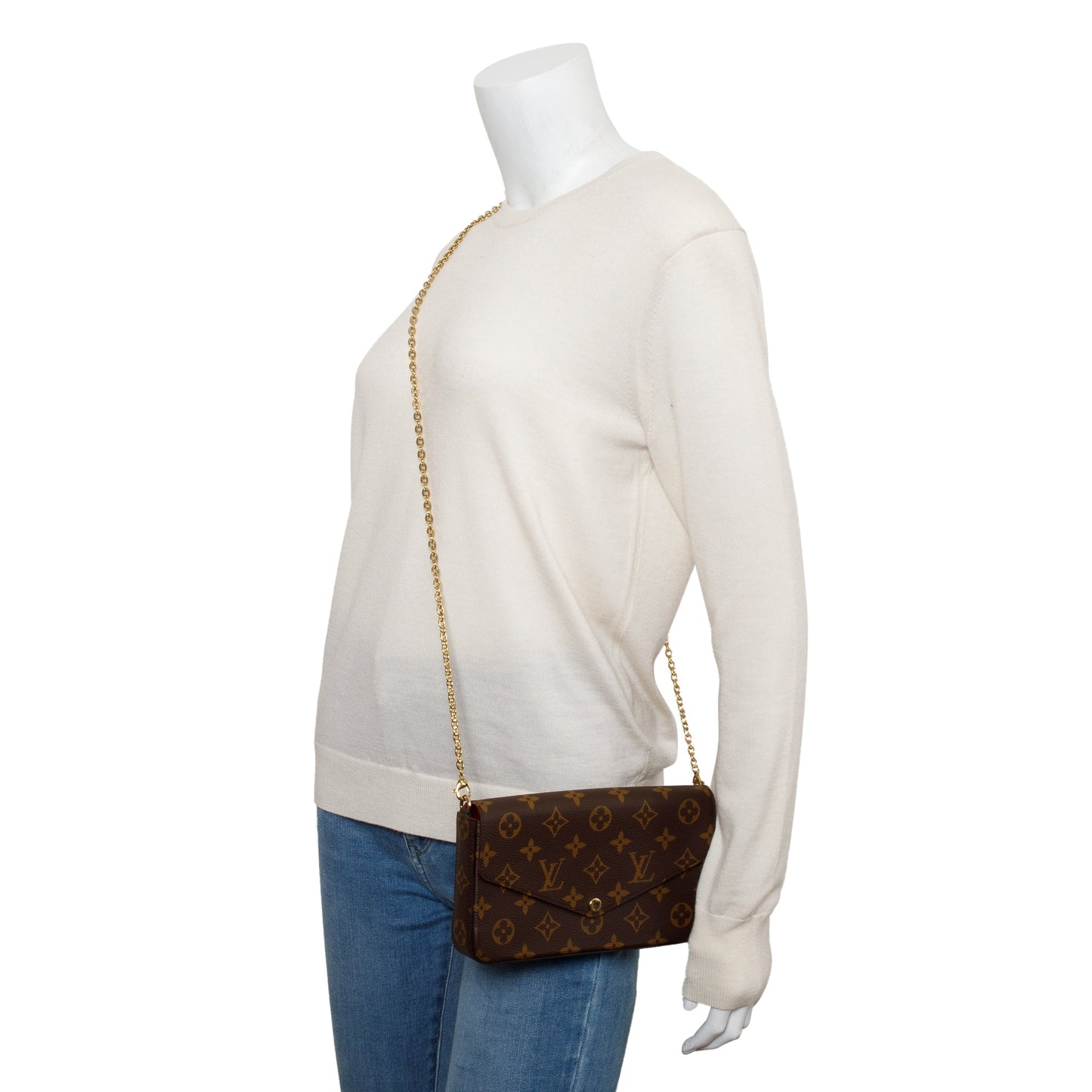 Louis Vuitton 2022 Monogram Felicie Pochette