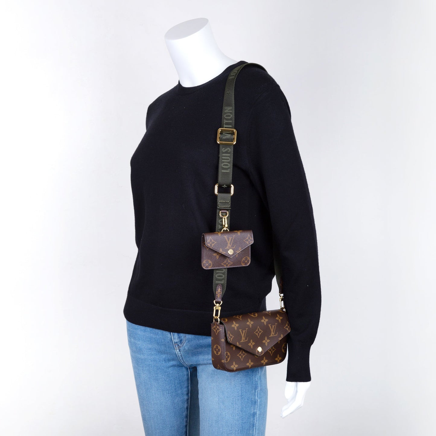 Louis Vuitton 2022 Monogram Felicie Strap & Go