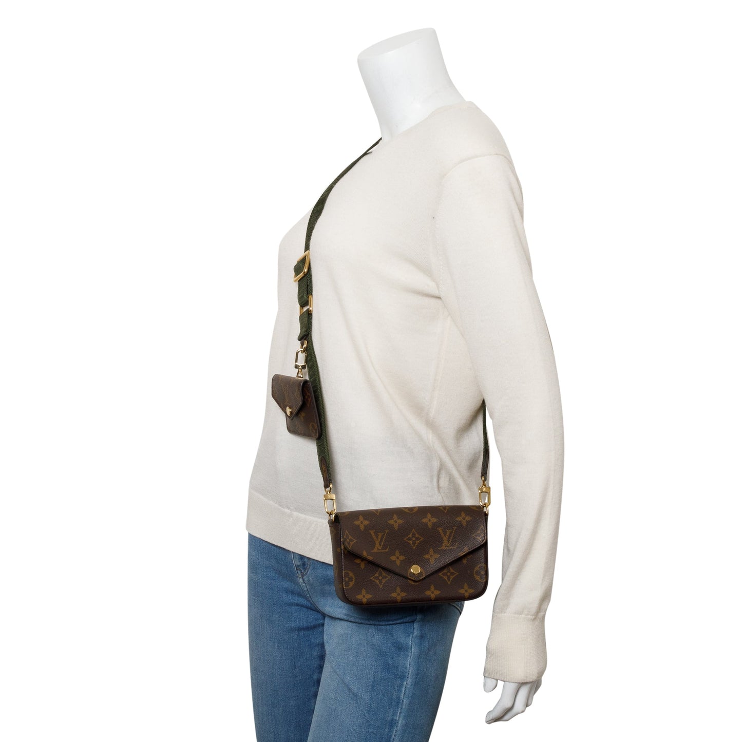 Louis Vuitton 2022 Monogram Felicie Strap & Go