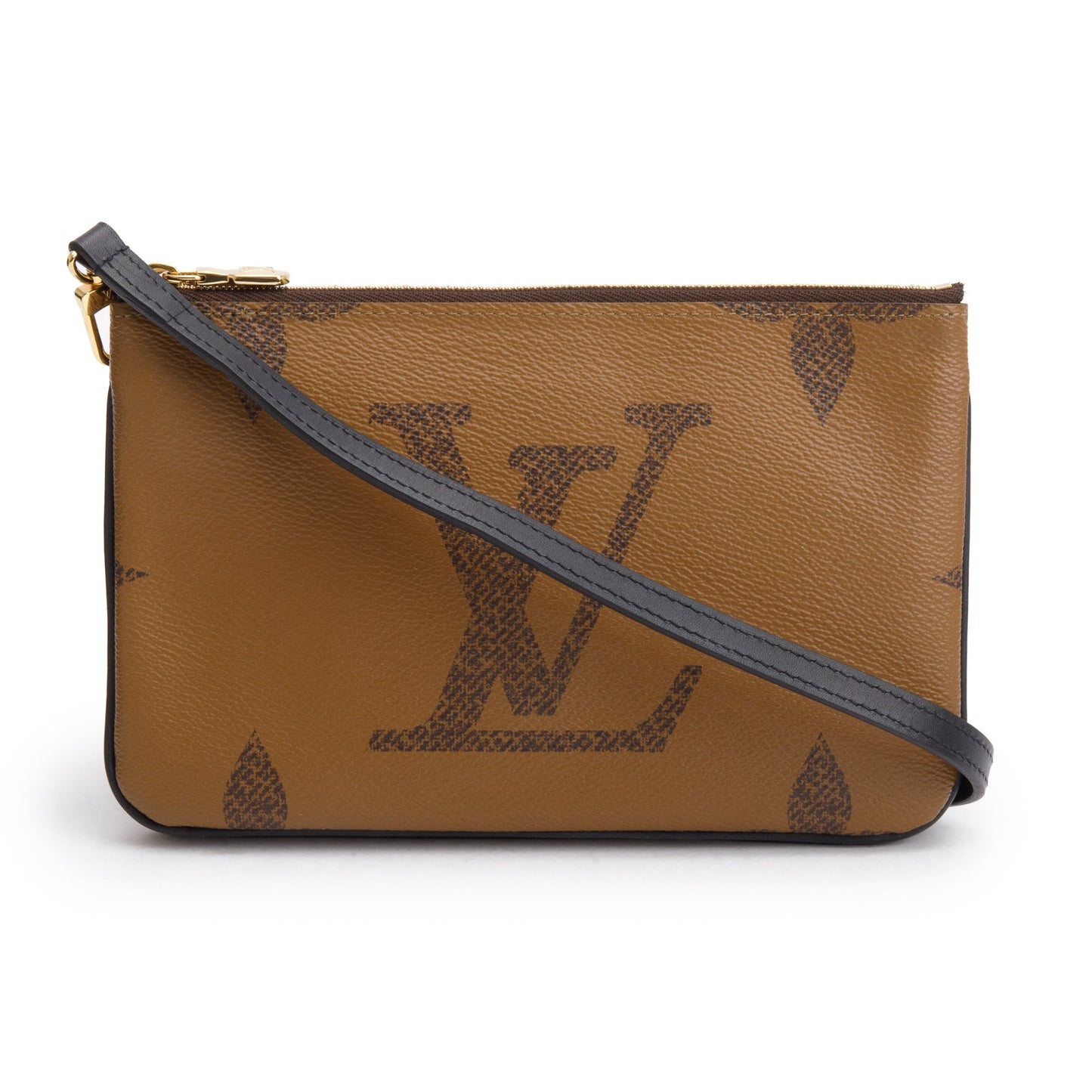 Louis Vuitton 2022 Monogram Giant Reverse & Monogram Double Zip Pochette