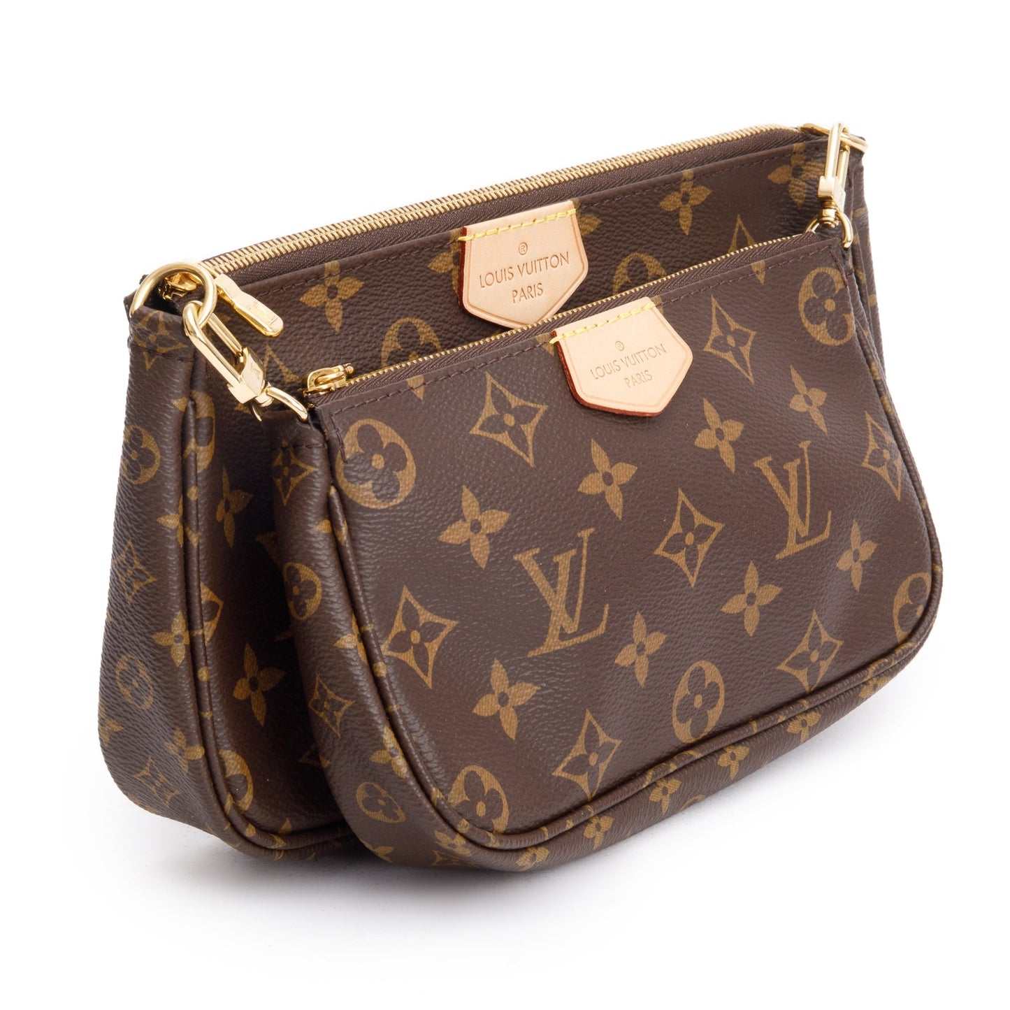 Louis Vuitton 2022 Monogram Khaki Multi-Pochette Accessoires