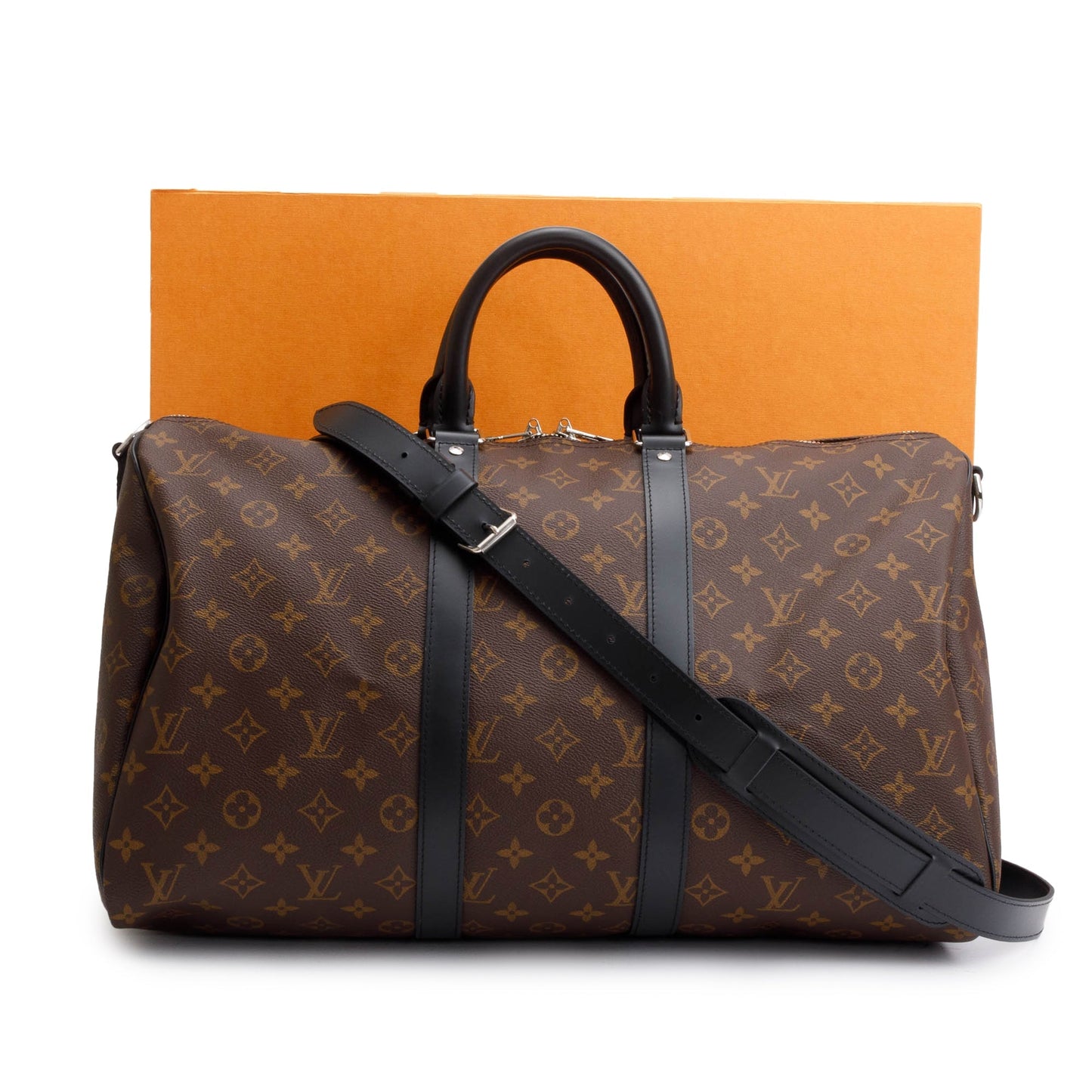 Louis Vuitton 2022 Monogram Macassar Keepall Bandouliere 45