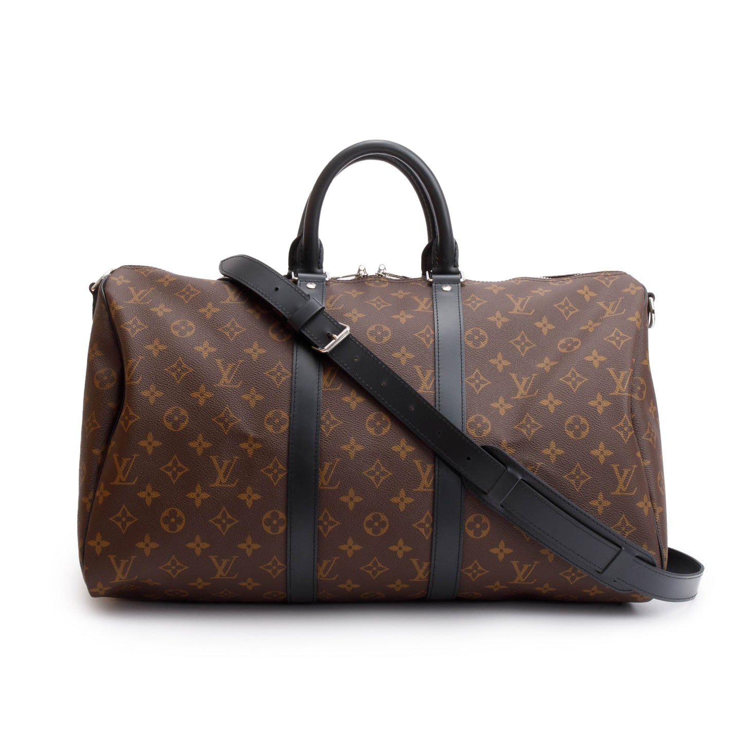 Louis Vuitton 2022 Monogram Macassar Keepall Bandouliere 45