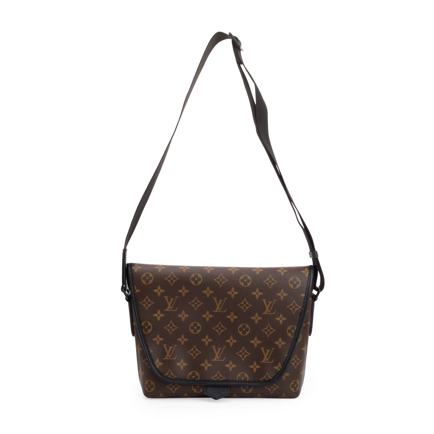 Louis Vuitton 2022 Monogram Macassar Magnetic Messenger Bag