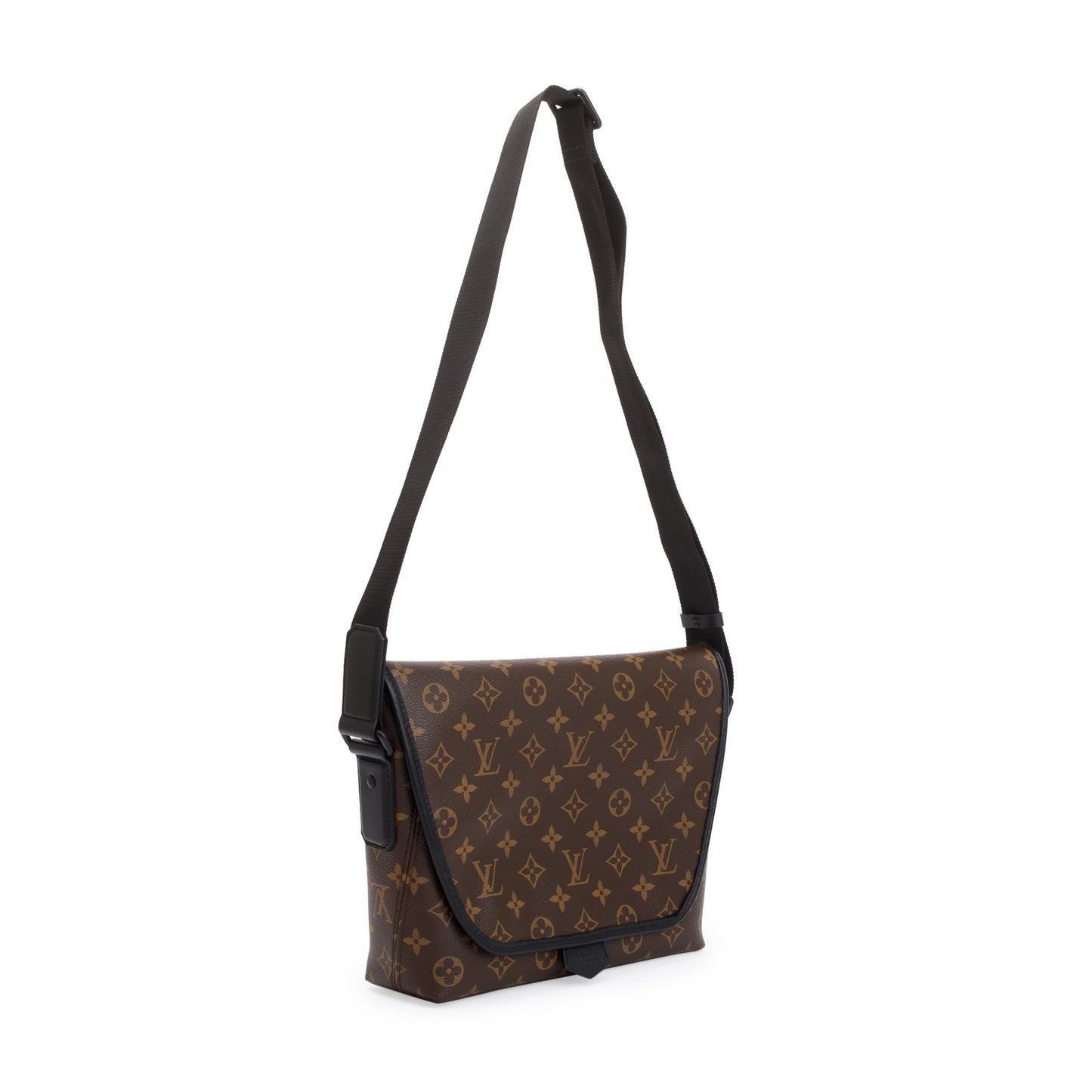 Louis Vuitton 2022 Monogram Macassar Magnetic Messenger Bag