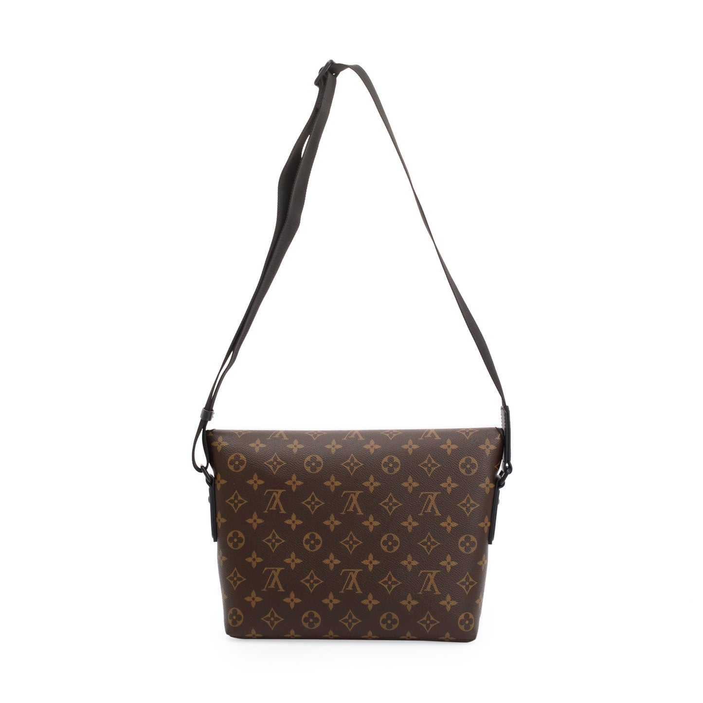 Louis Vuitton 2022 Monogram Macassar Magnetic Messenger Bag