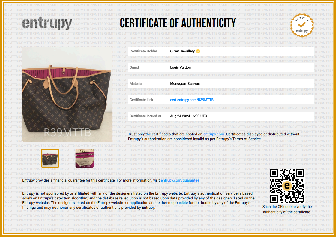 Louis Vuitton 2022 Monogram Neverfull GM