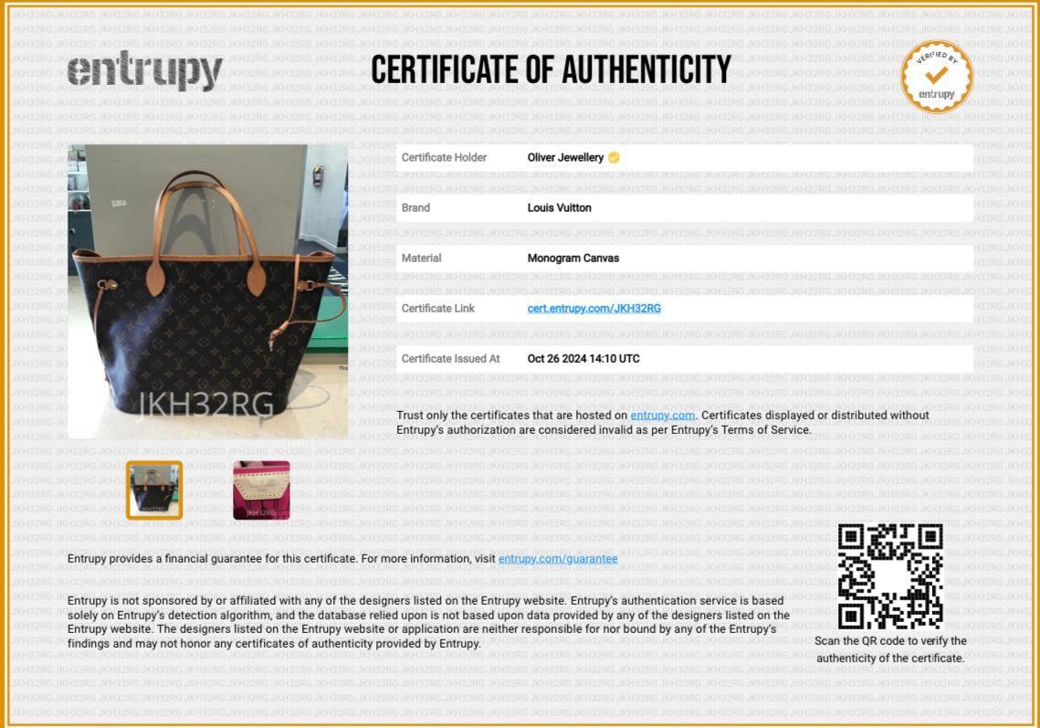 Louis Vuitton 2022 Monogram Neverfull MM