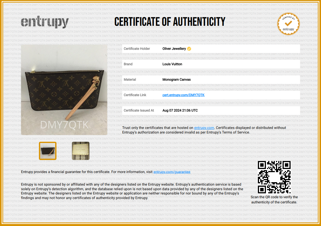 Louis Vuitton 2022 Monogram Neverfull Pochette