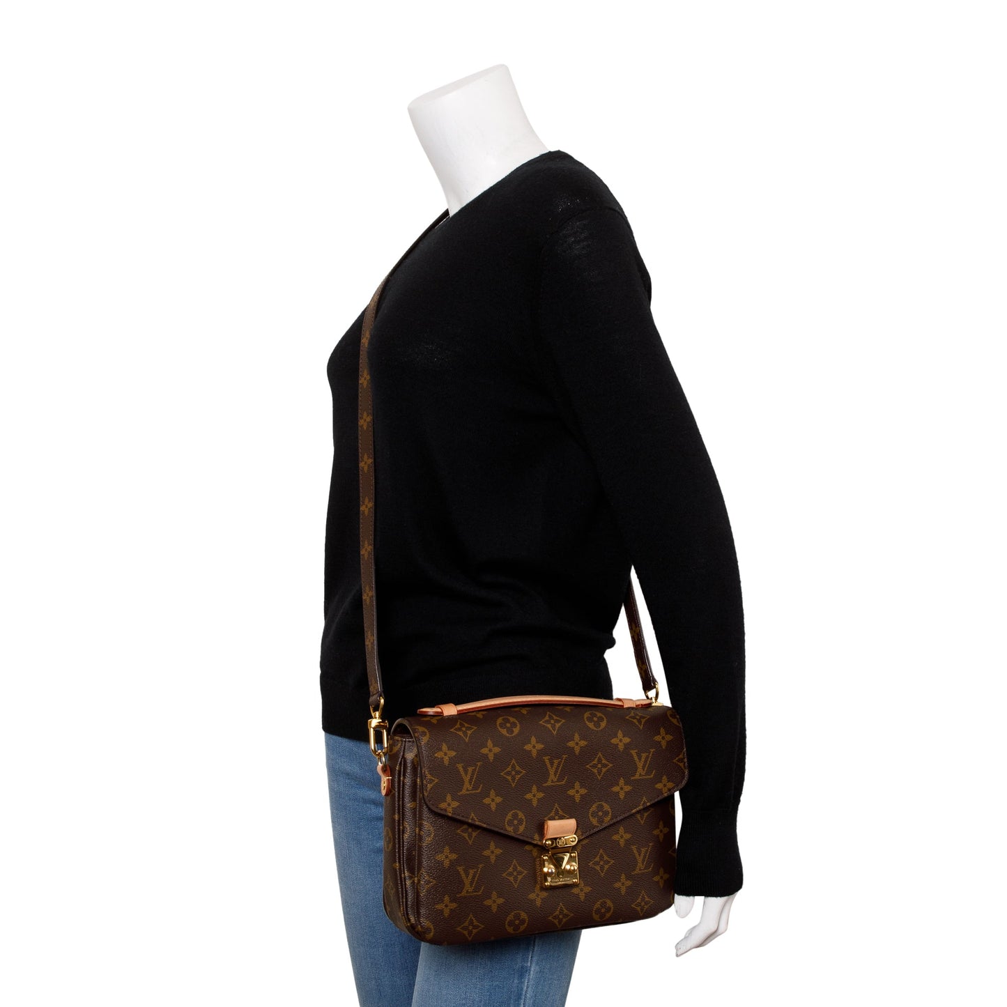 Louis Vuitton 2022 Monogram Pochette Metis MM