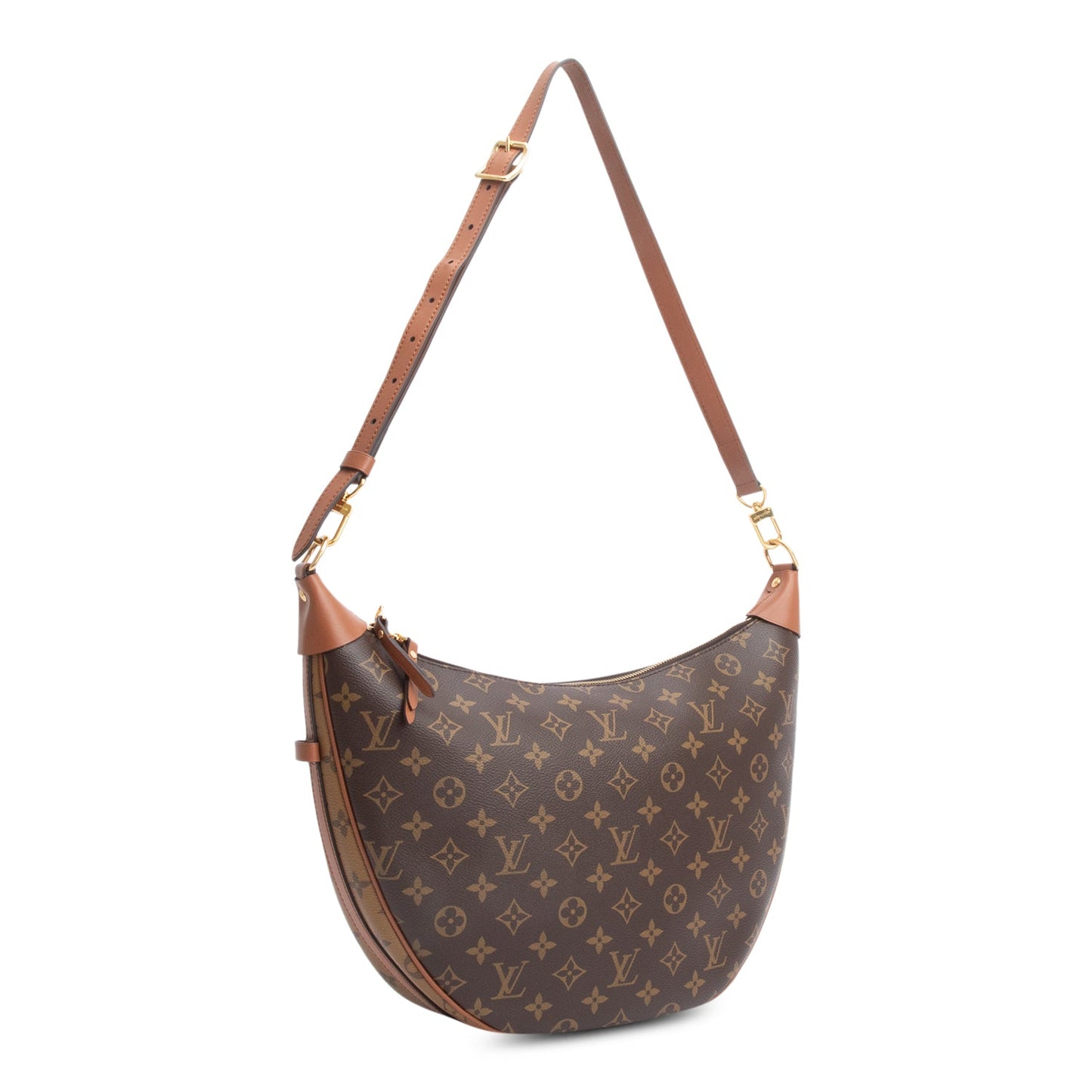 Louis Vuitton 2022 Monogram Reverse Loop Hobo Bag