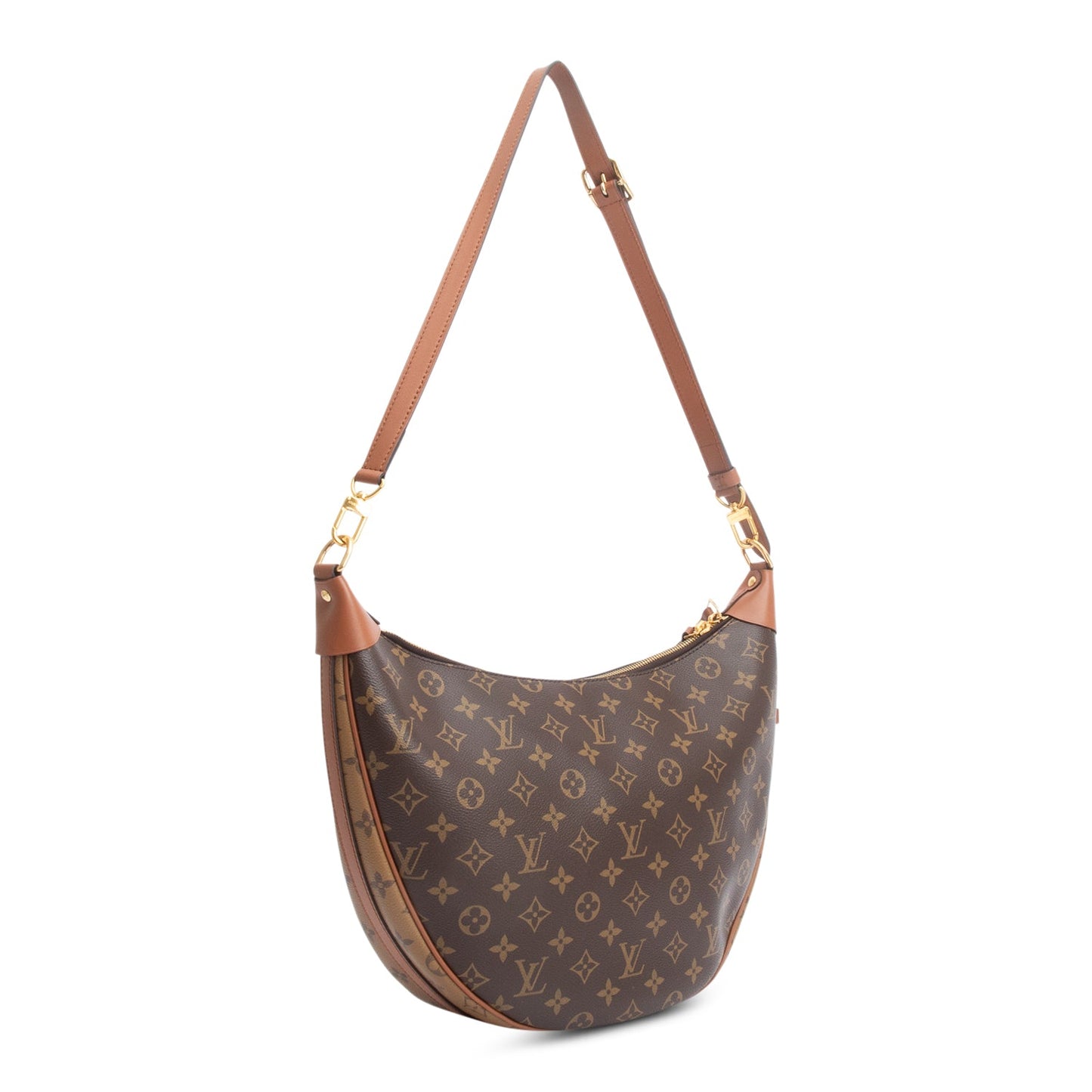 Louis Vuitton 2022 Monogram Reverse Loop Hobo Bag