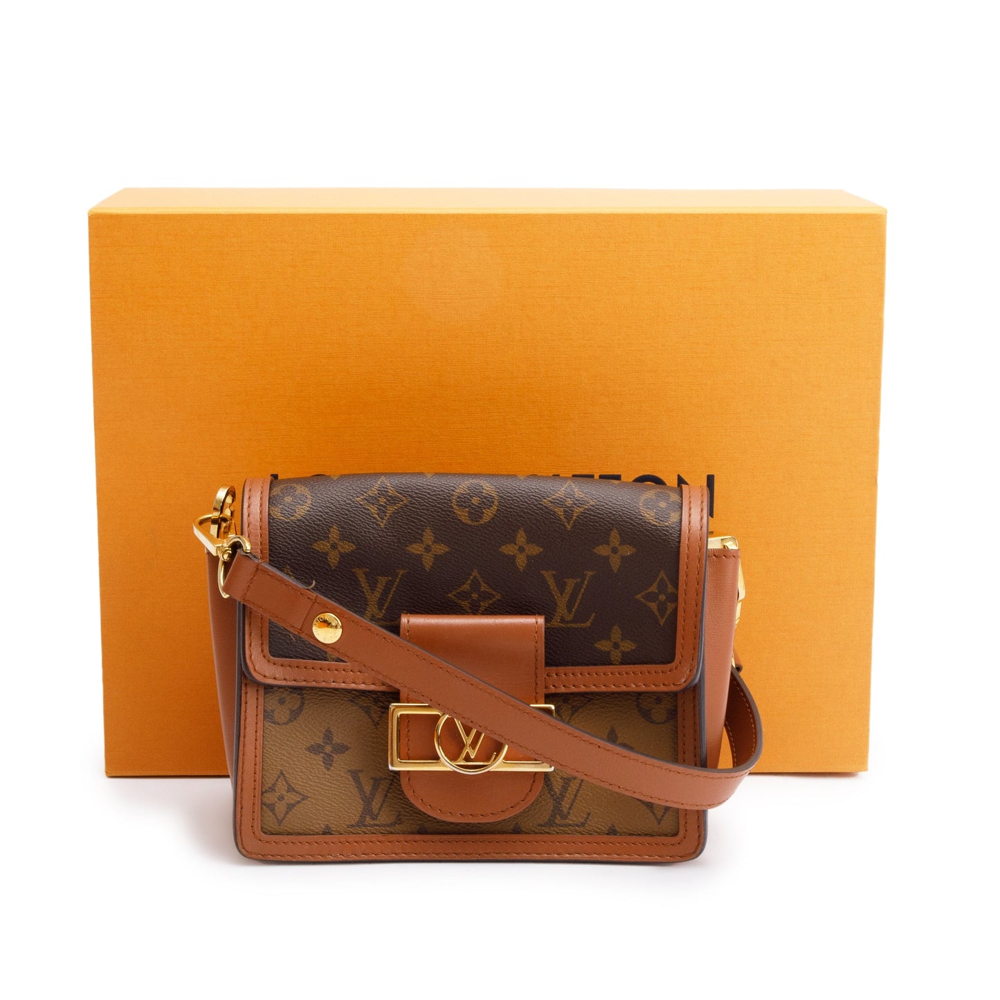 Louis Vuitton 2022 Monogram Reverse Mini Dauphine
