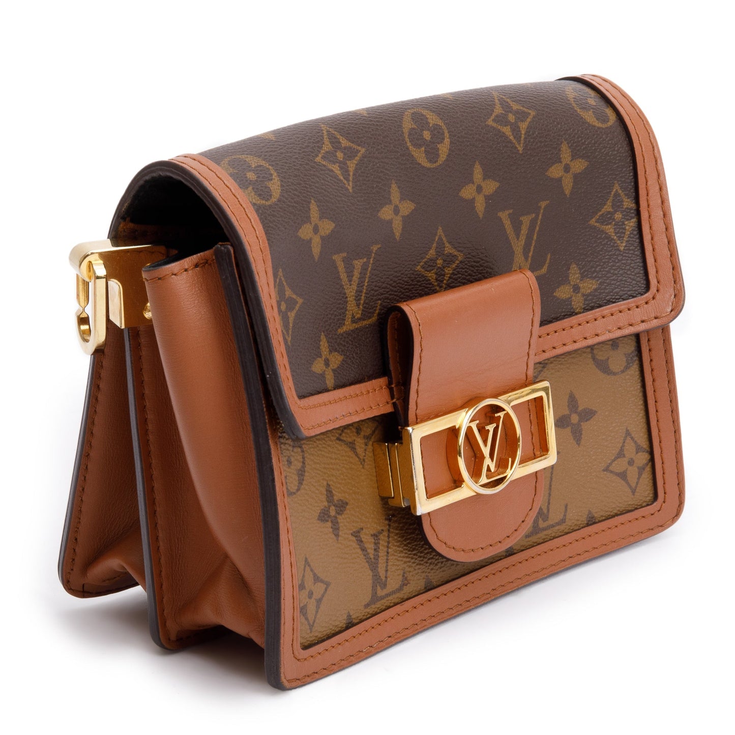 Louis Vuitton 2022 Monogram Reverse Mini Dauphine