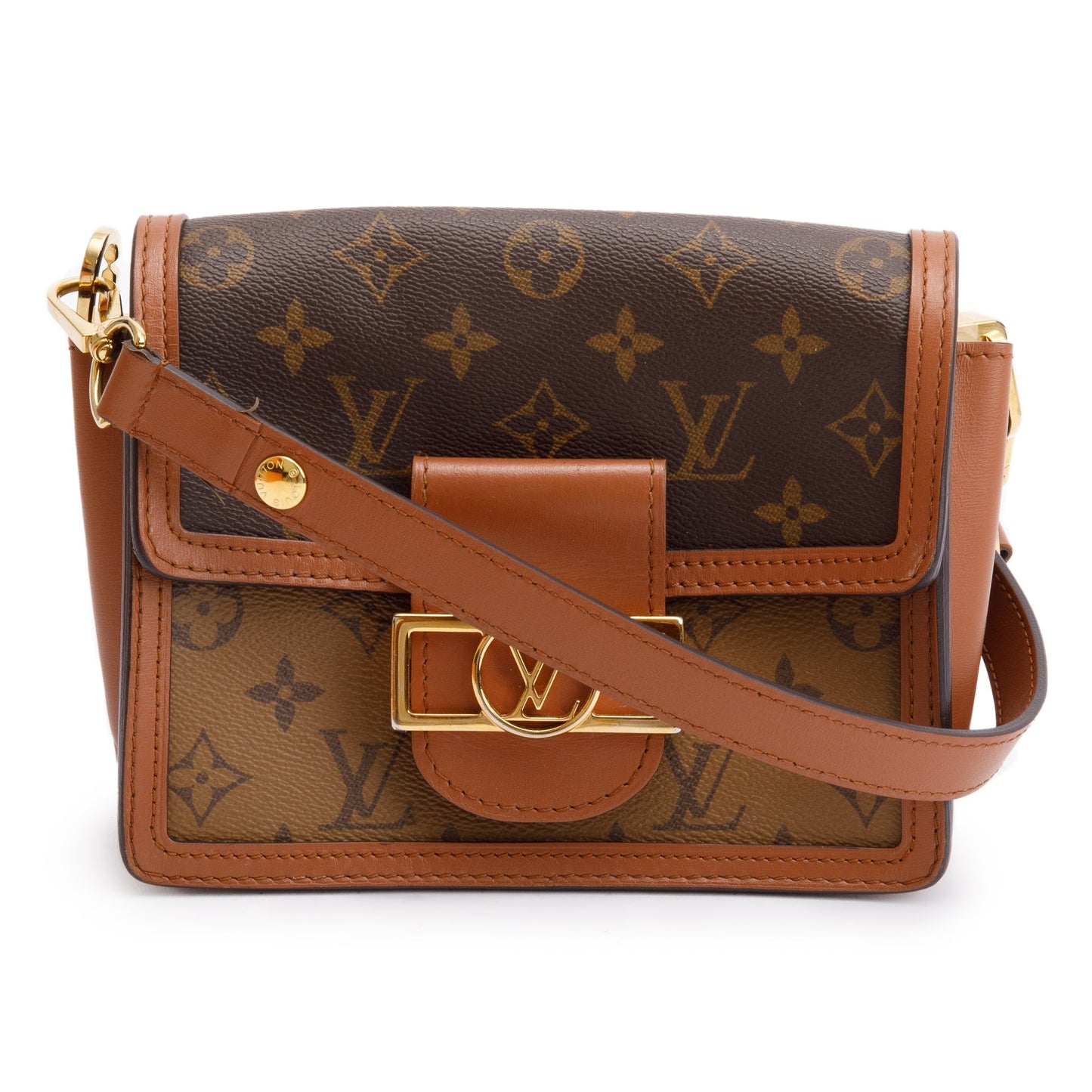 Louis Vuitton 2022 Monogram Reverse Mini Dauphine