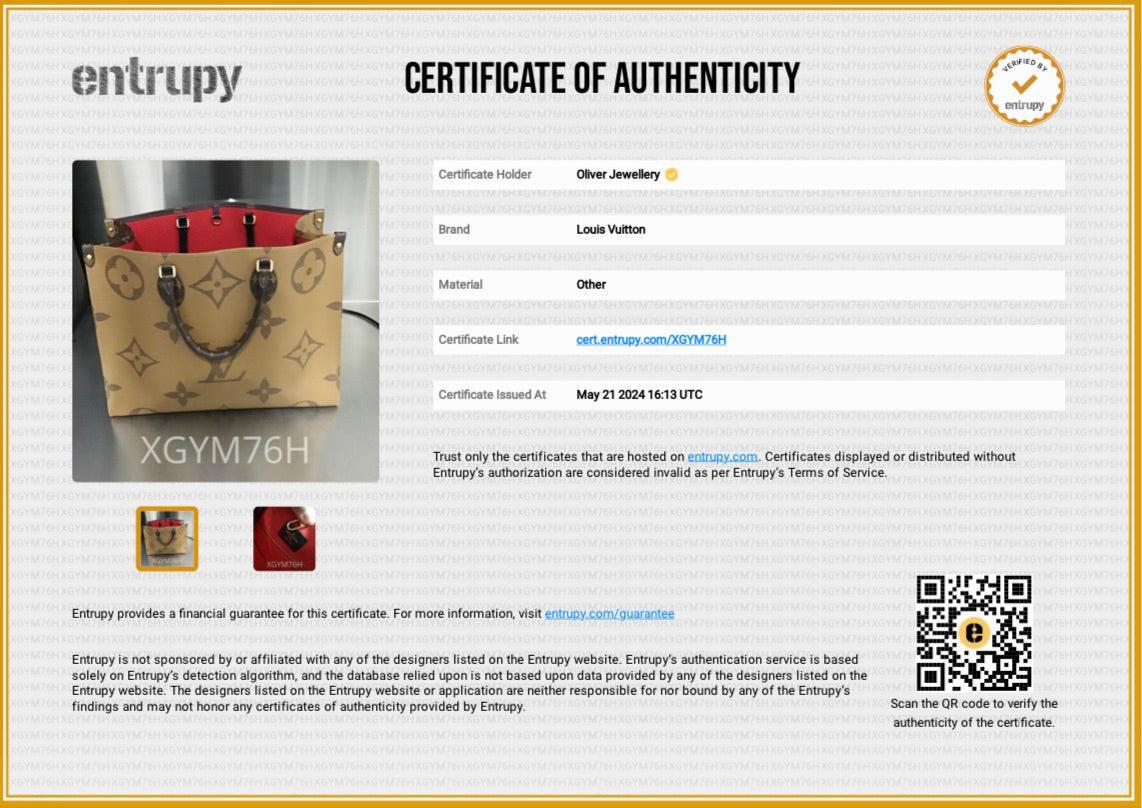 Louis Vuitton 2022 Monogram Reverse Onthego GM