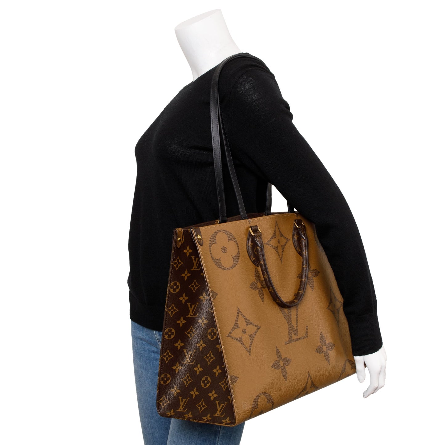 Louis Vuitton 2022 Monogram Reverse Onthego GM
