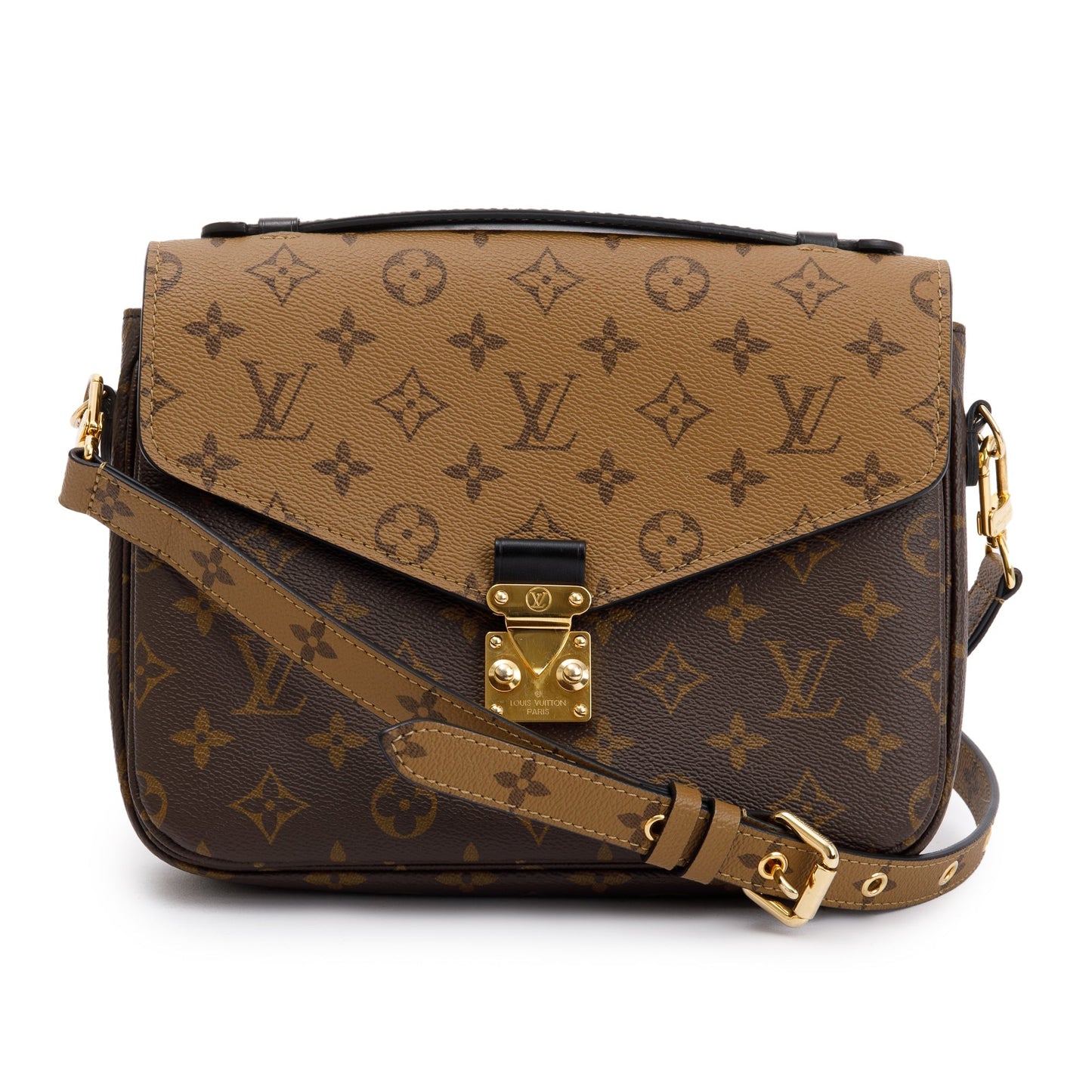 Louis Vuitton 2022 Monogram Reverse Pochette Metis