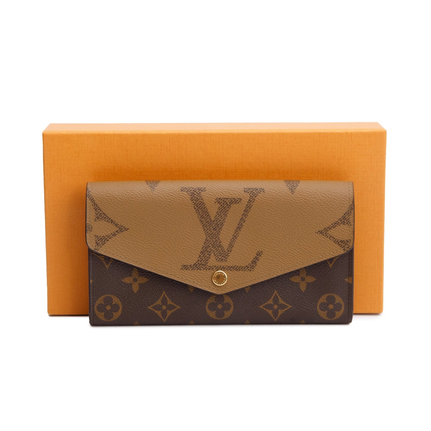 Louis Vuitton 2022 Monogram Reverse Sarah Wallet