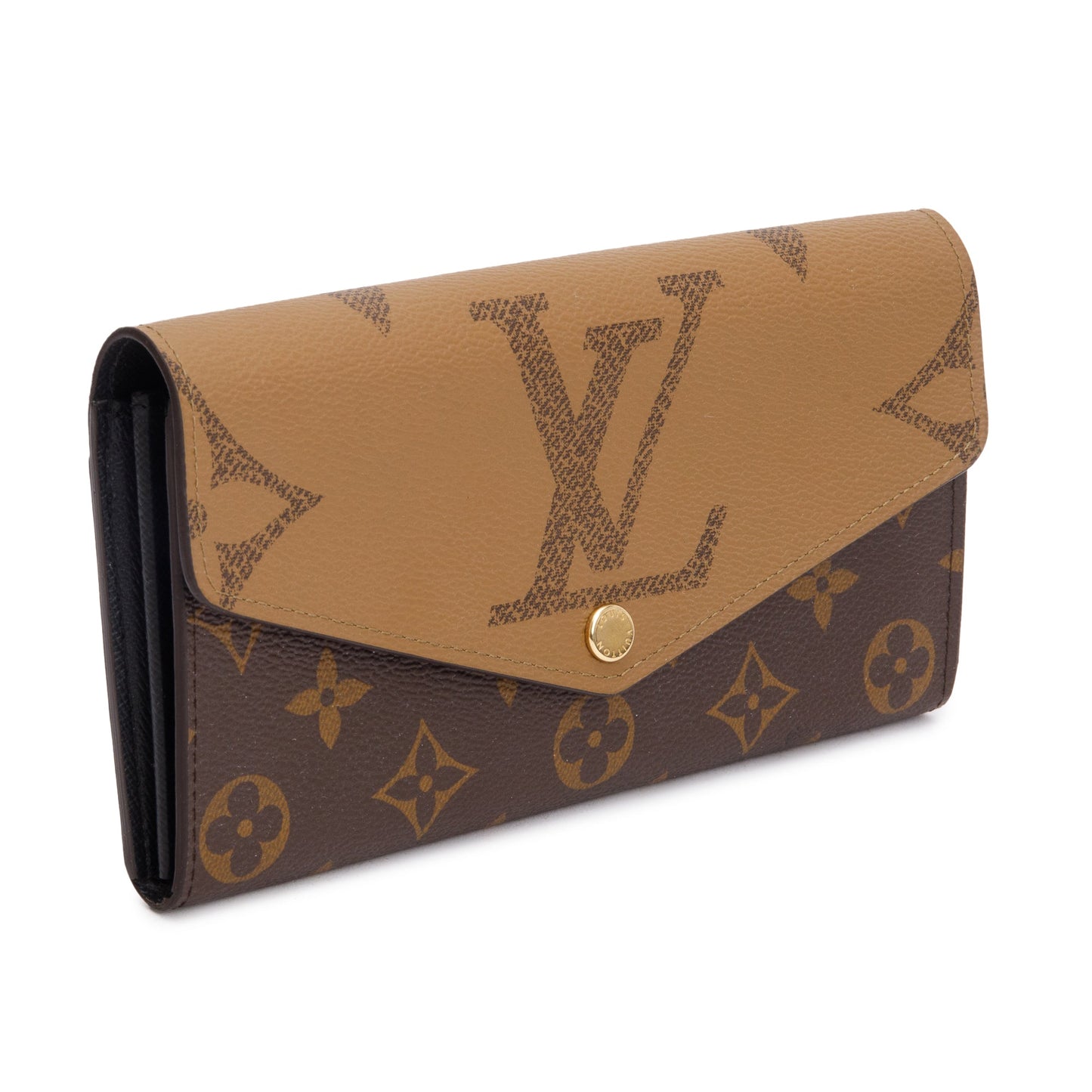 Louis Vuitton 2022 Monogram Reverse Sarah Wallet