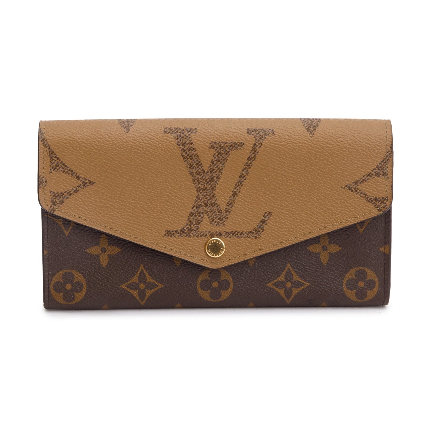 Louis Vuitton 2022 Monogram Reverse Sarah Wallet