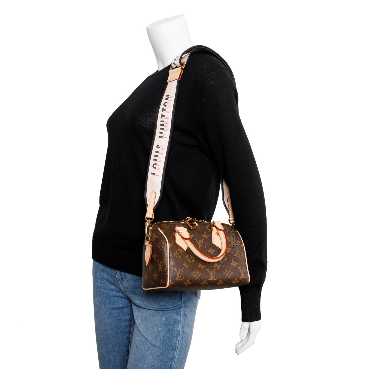 Louis Vuitton 2022 Monogram Speedy Bandouliere 20