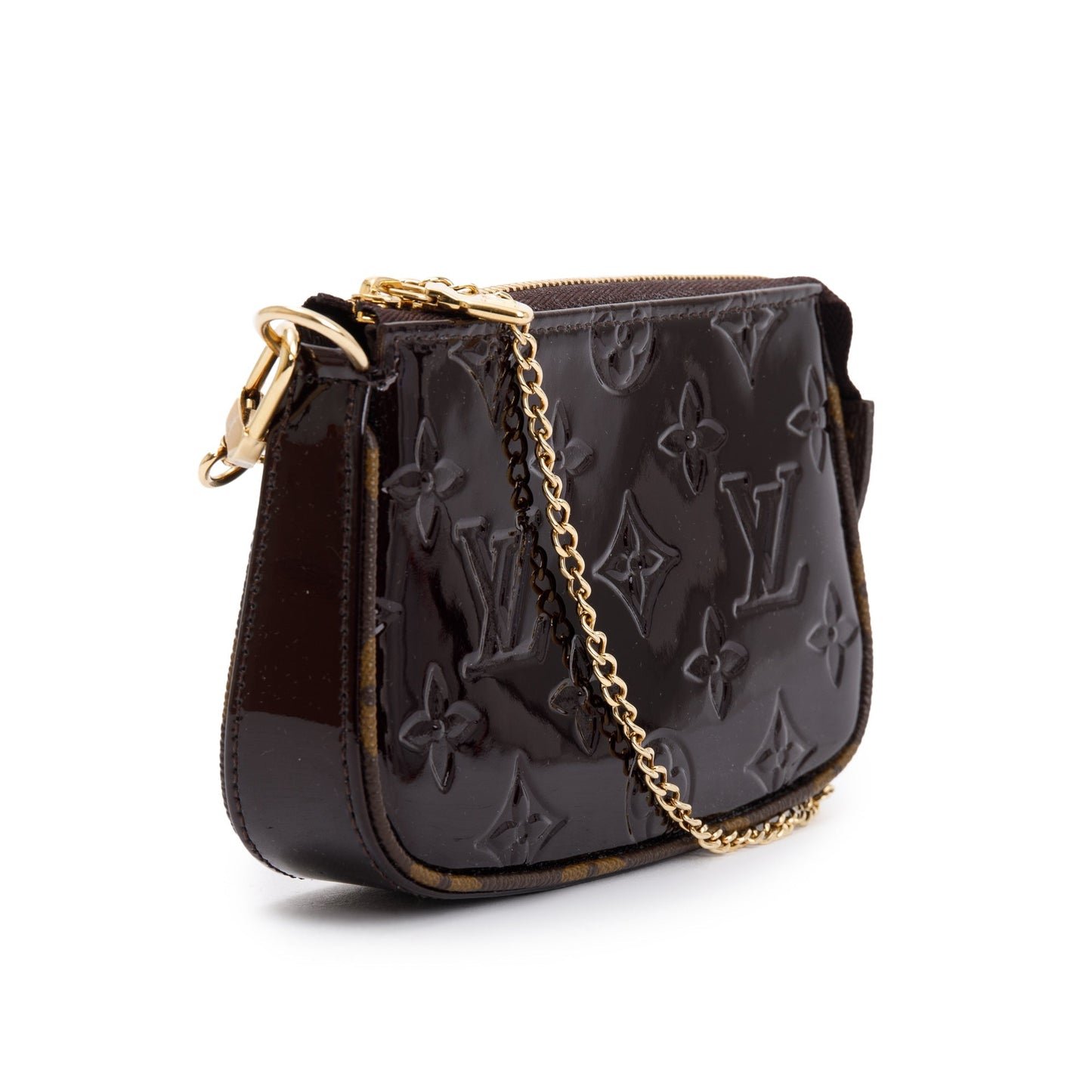 Louis Vuitton 2022 Monogram Vernis Mini Pochette Accessoires