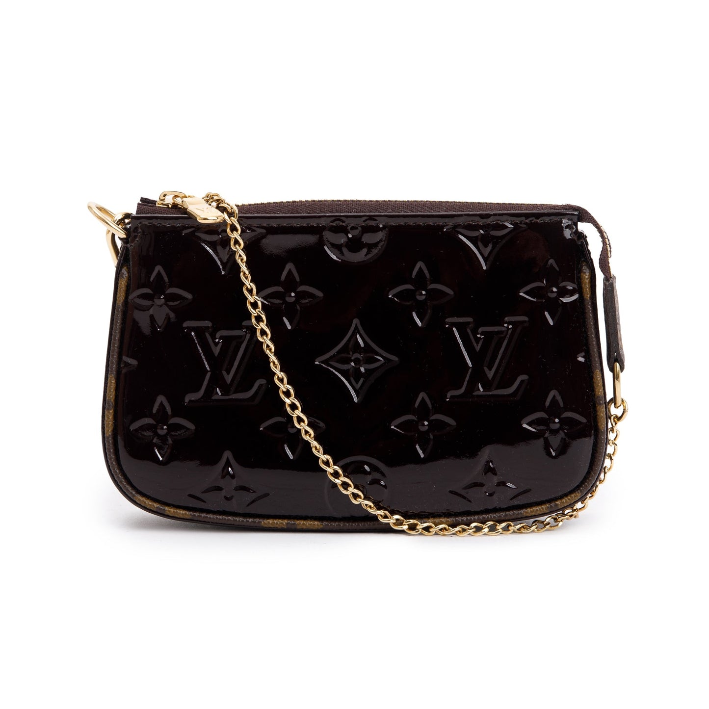 Louis Vuitton 2022 Monogram Vernis Mini Pochette Accessoires