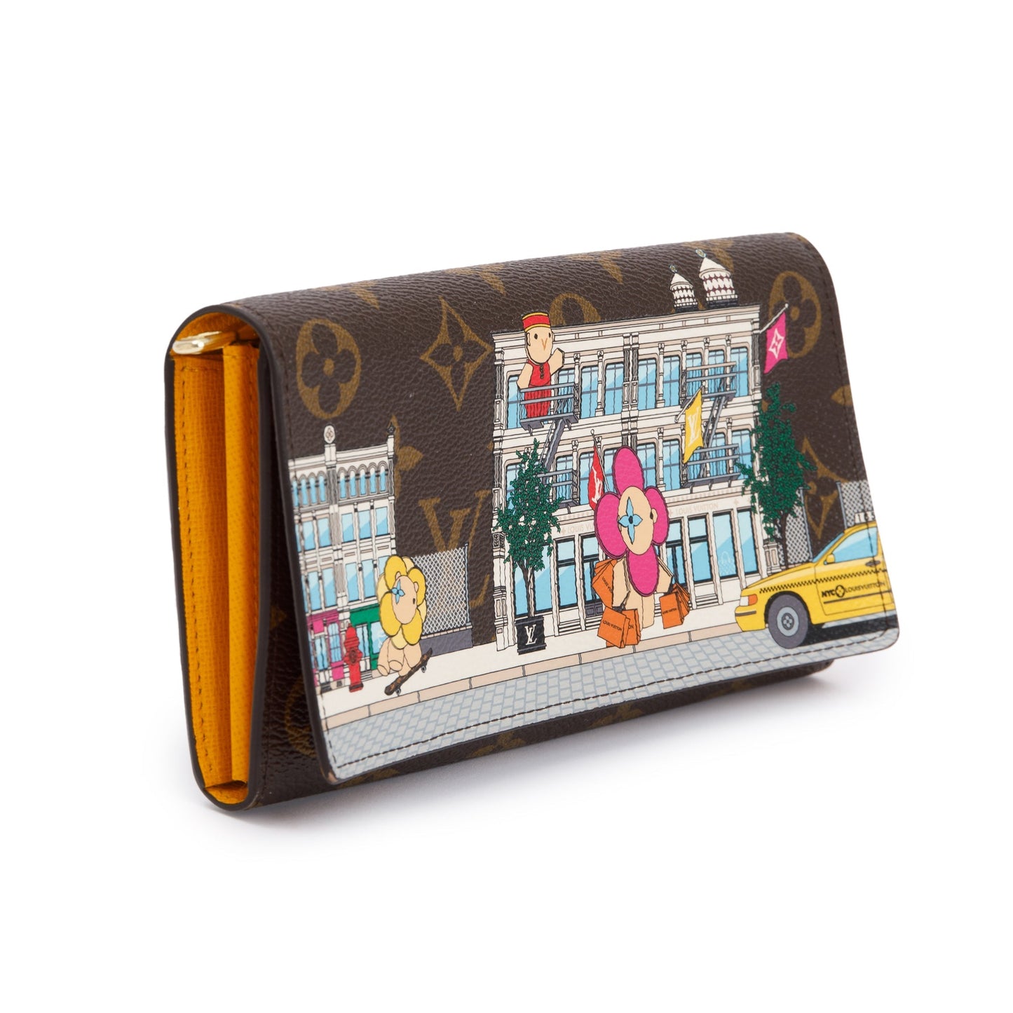 Louis Vuitton 2022 Monogram Vivienne Animation Sarah Wallet