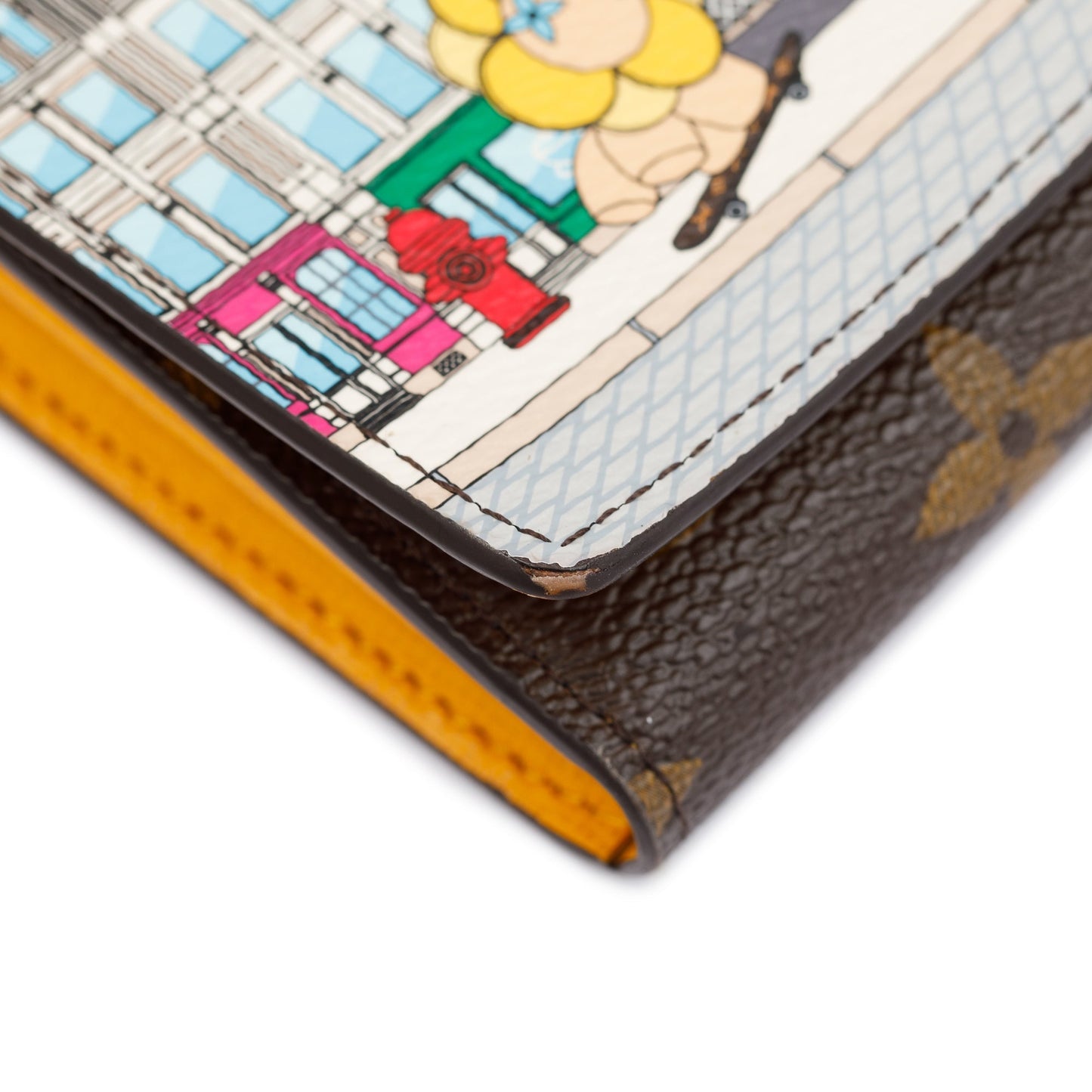 Louis Vuitton 2022 Monogram Vivienne Animation Sarah Wallet