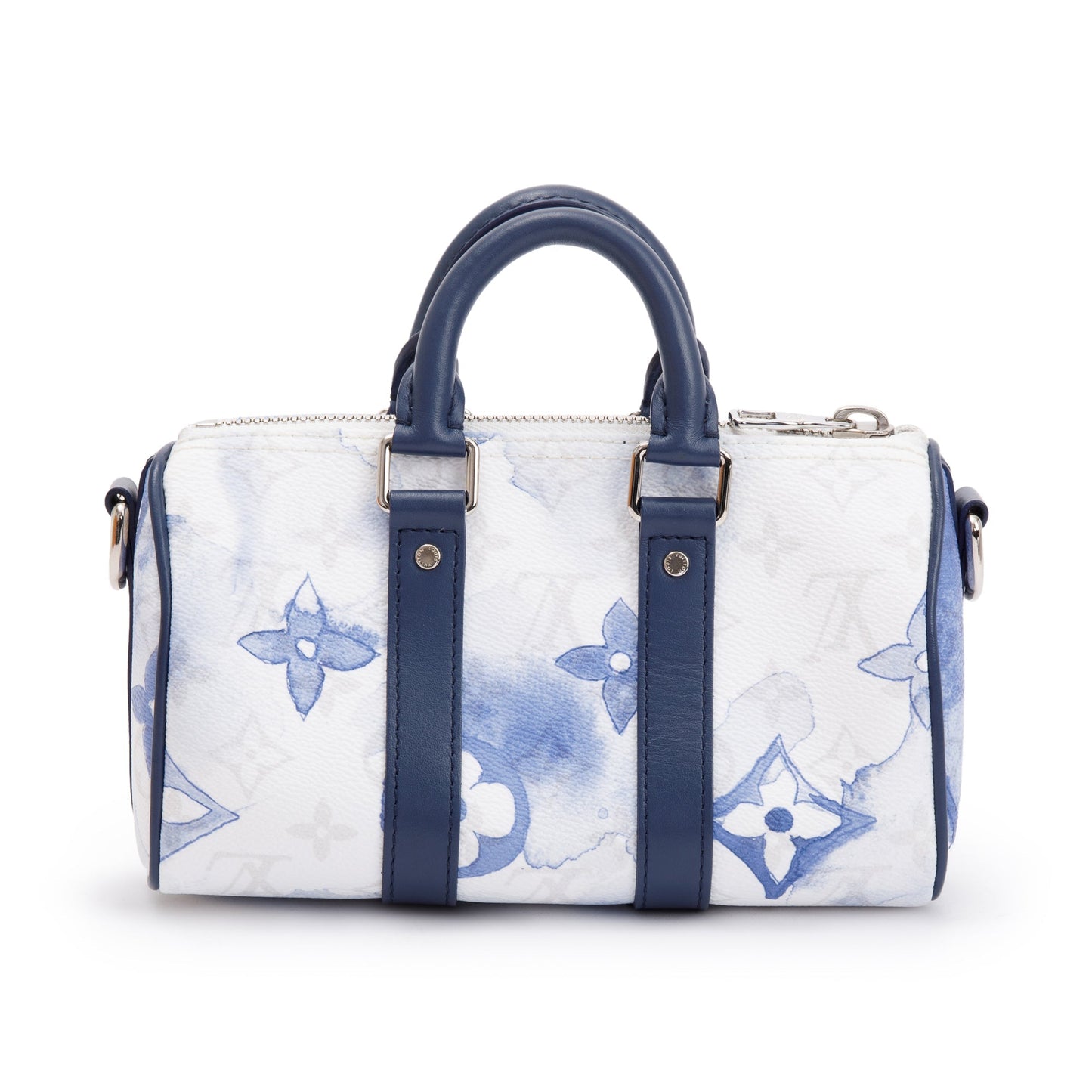 Louis Vuitton 2022 Monogram XS Blue Watercolor Keepall Bag
