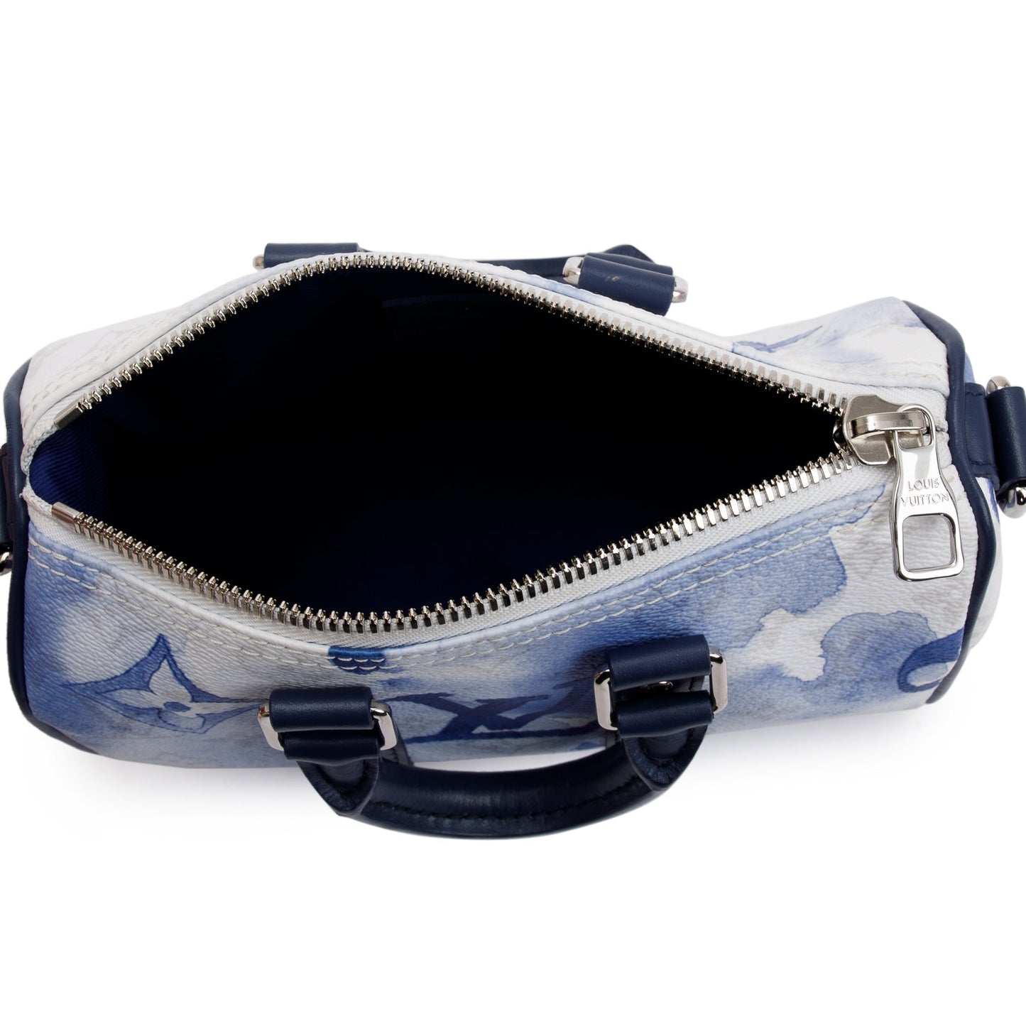 Louis Vuitton 2022 Monogram XS Blue Watercolor Keepall Bag