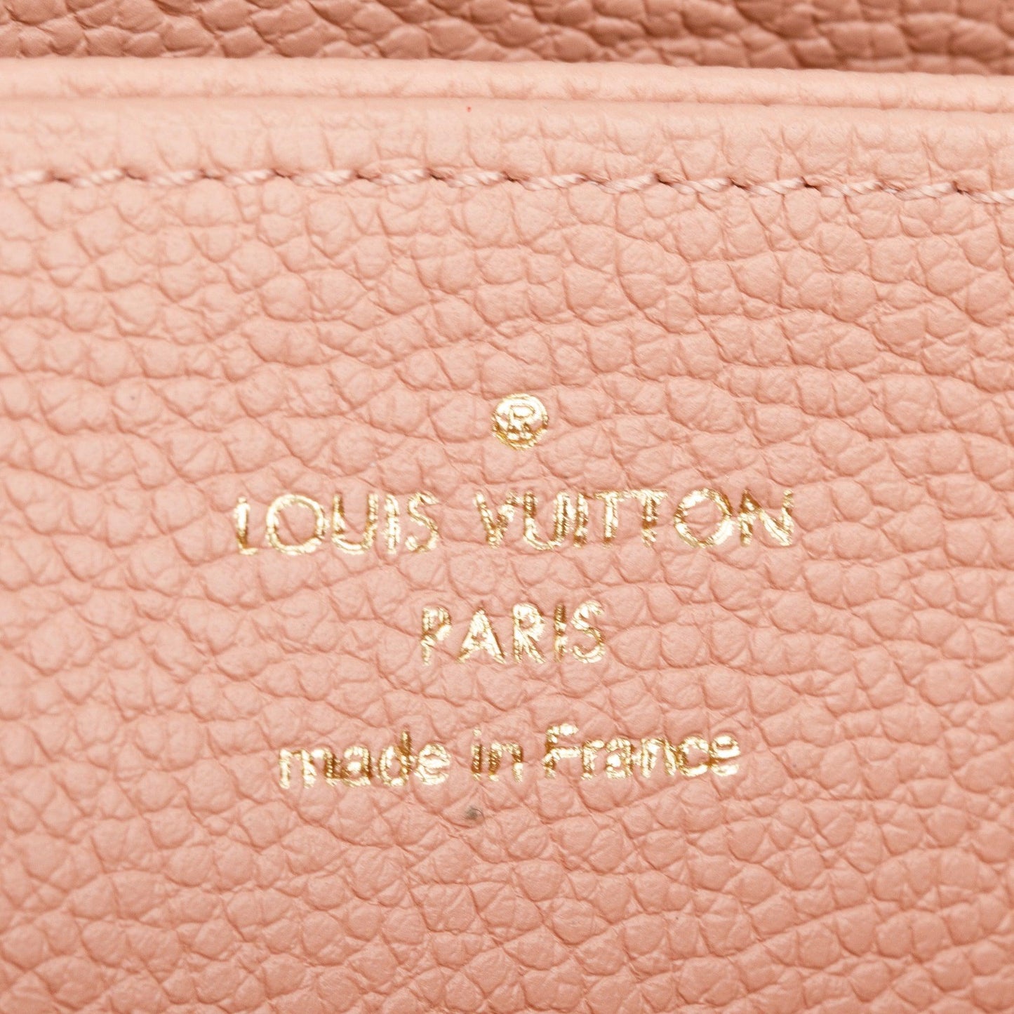 Louis Vuitton 2022 Pink Monogram Giant Bicolor Empreinte Leather Zippy Wallet